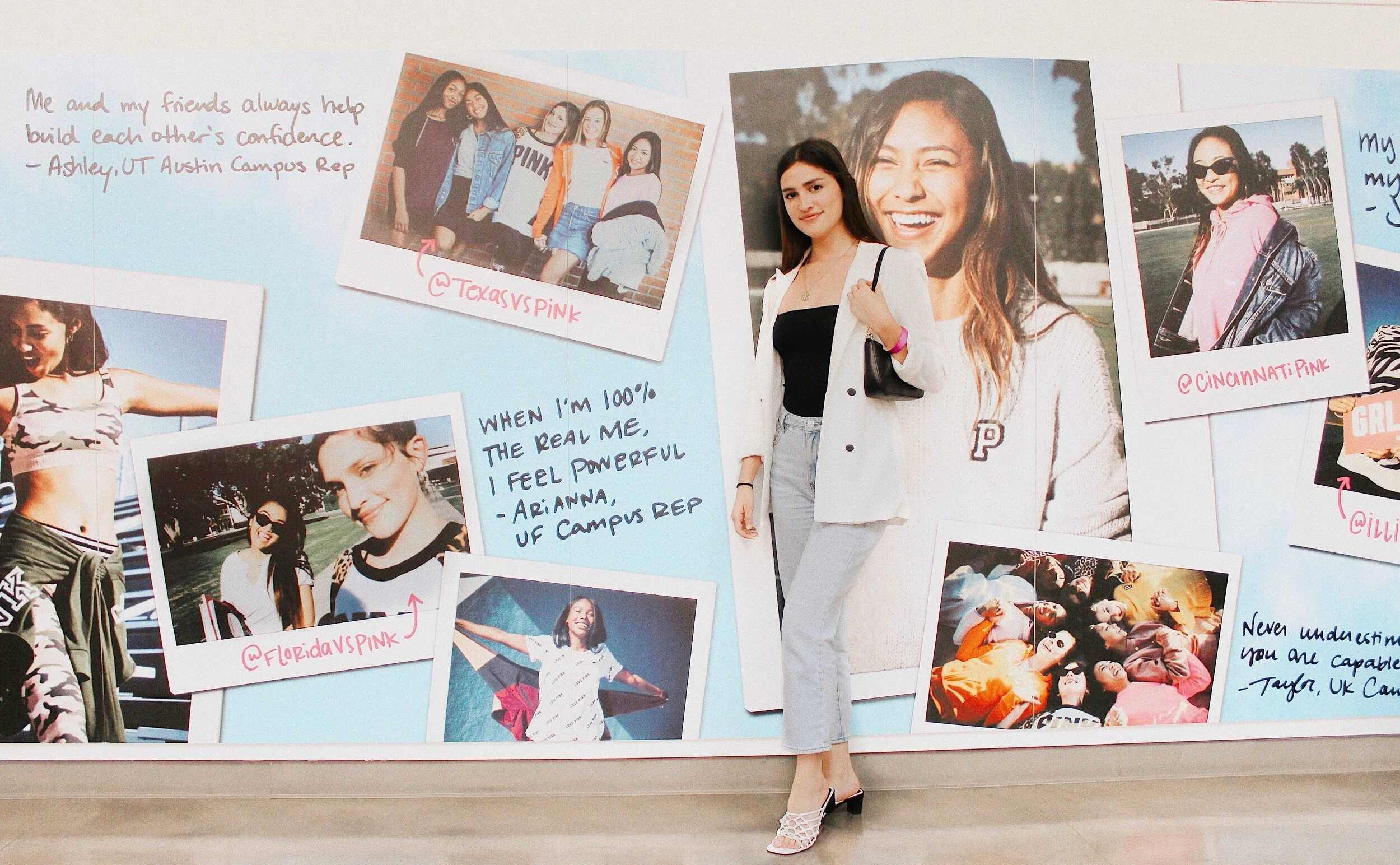 I was asked to speak on an intern panel at Victoria's Secret headquarters in Columbus, OH.