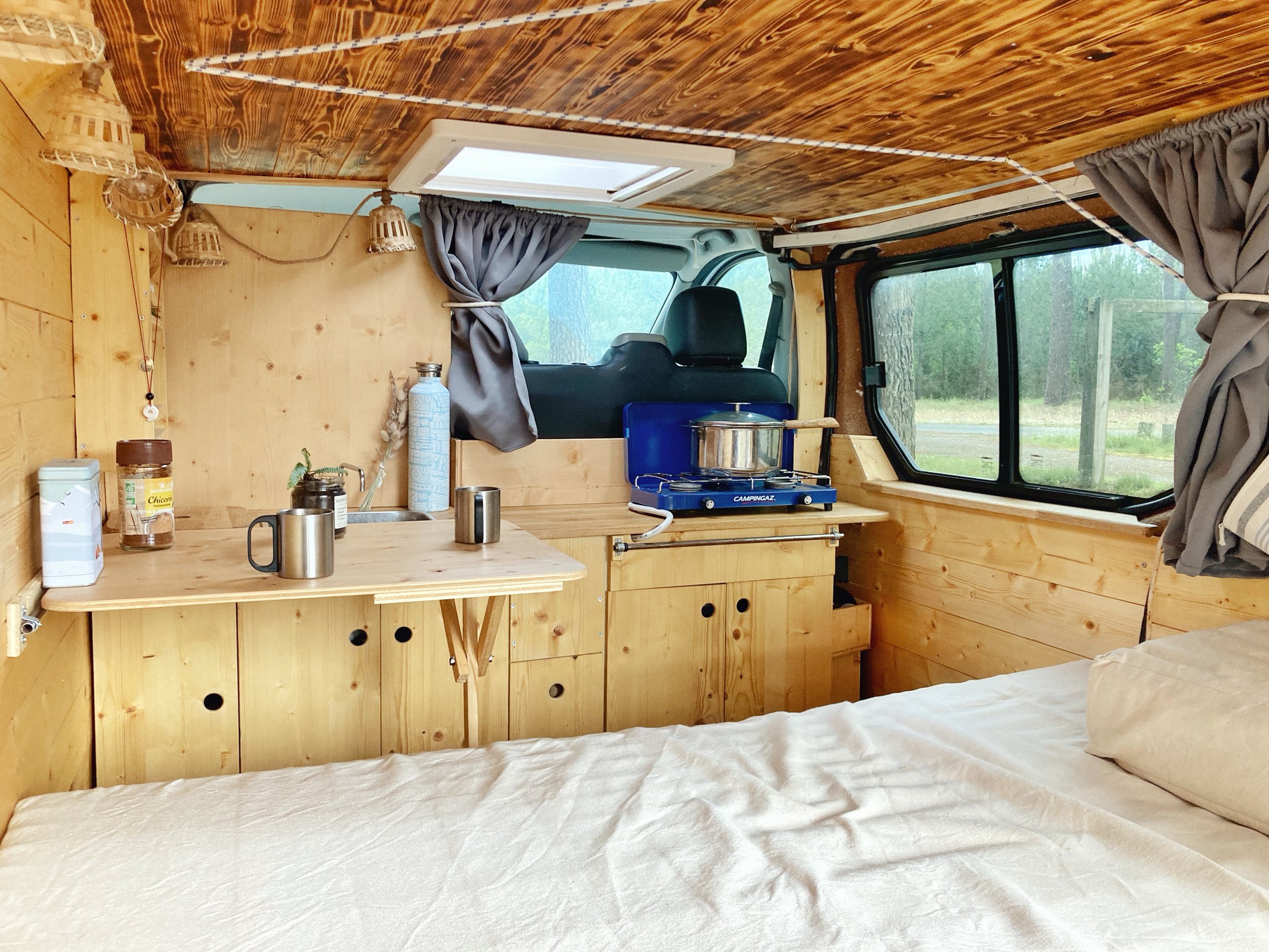 Van conversion project.