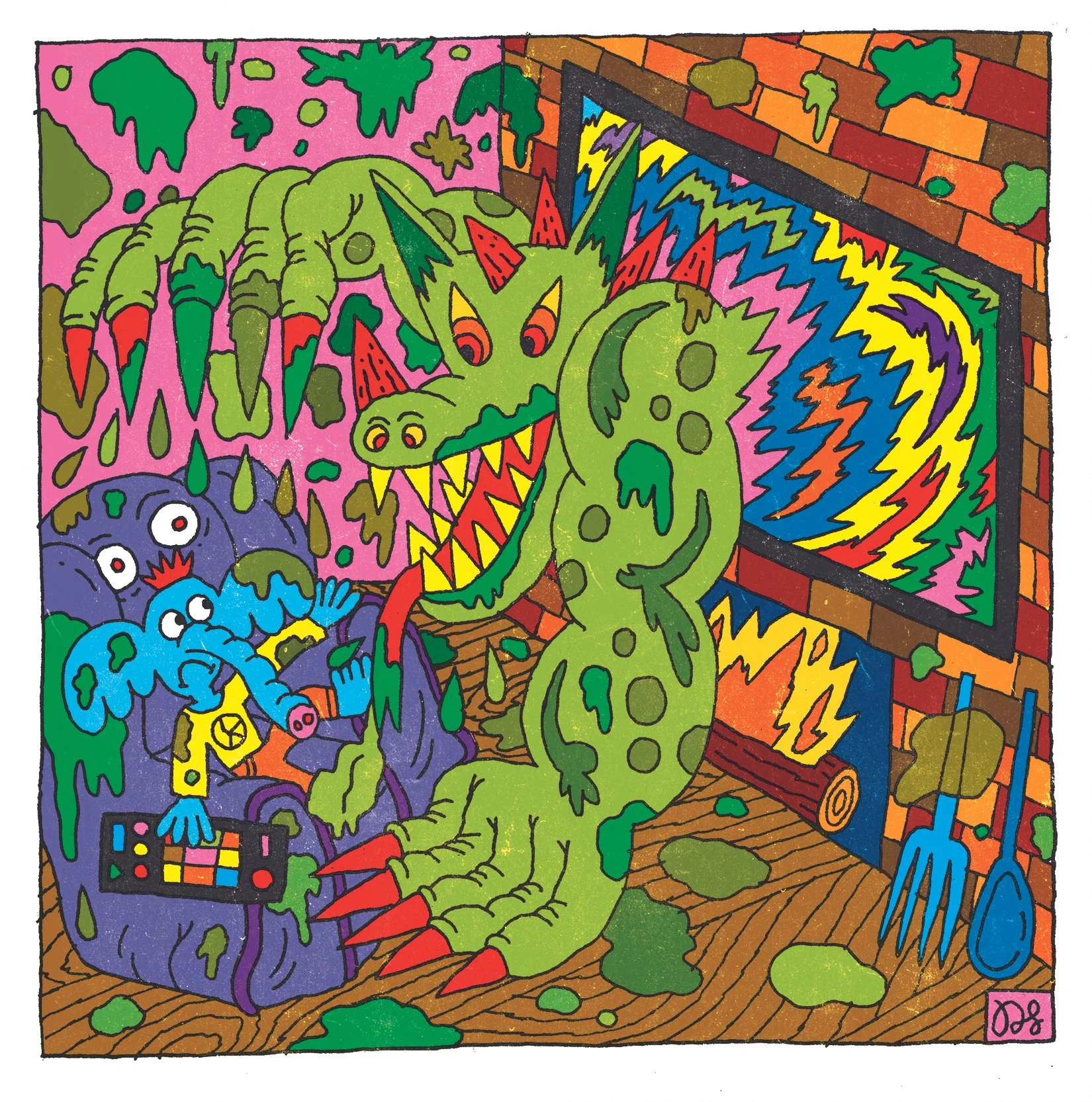Monster from the TV