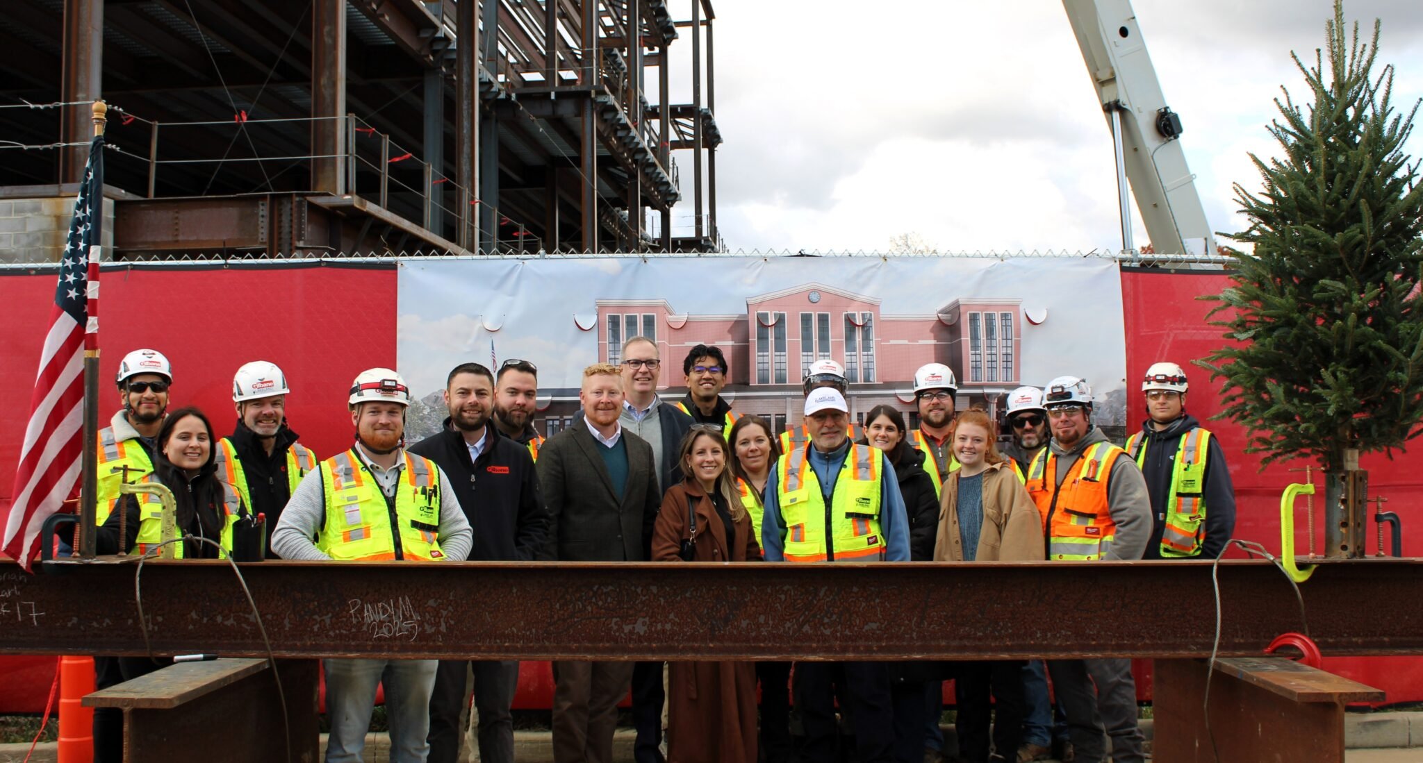 Lake County Safety Center tops off: 2,000 jobs covered by a PLA 