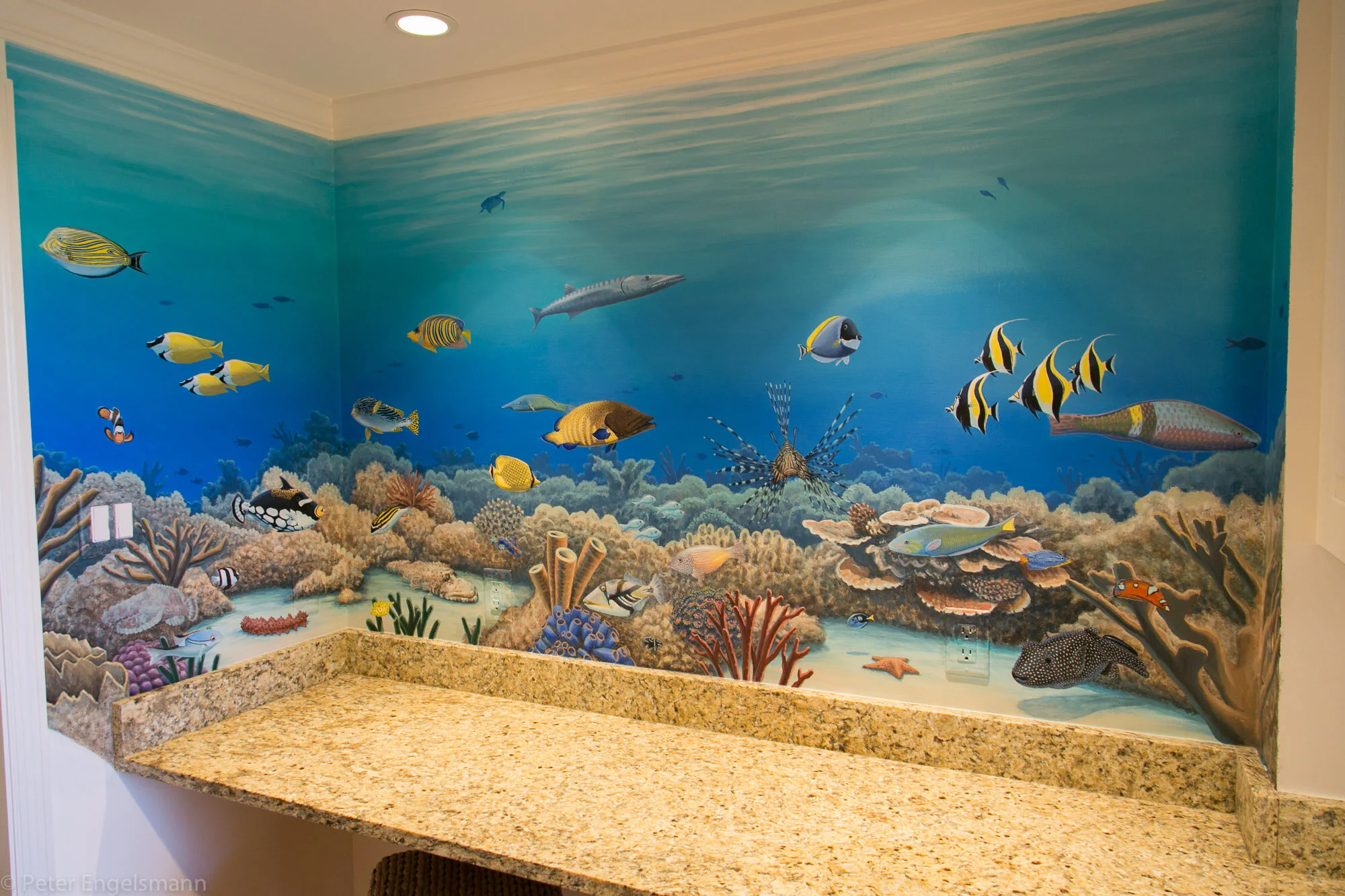 Under the Sea Ocean Mural Peter Engelsmann Murals