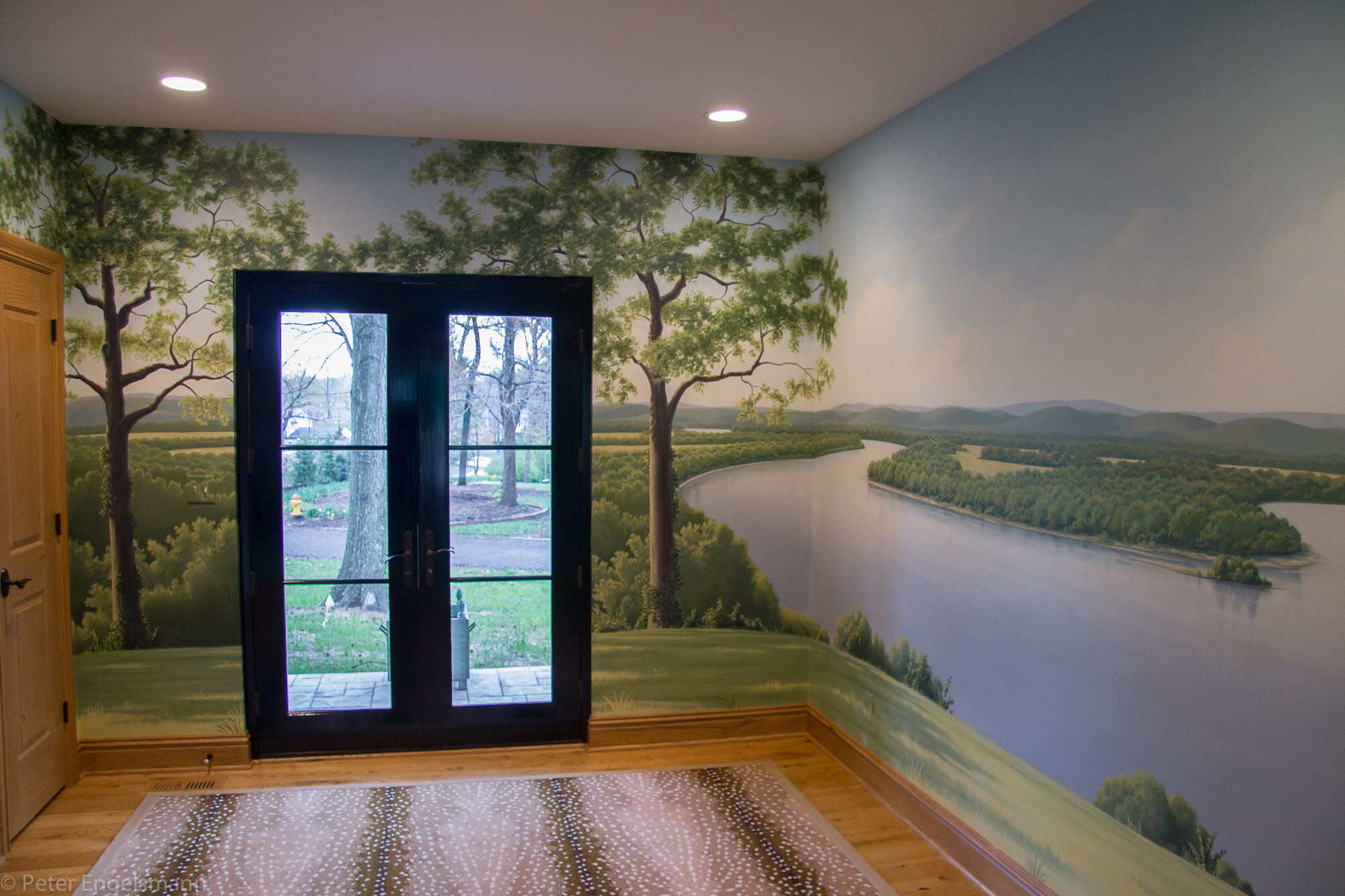 A River Runs Through It: Front Hall Mural Project