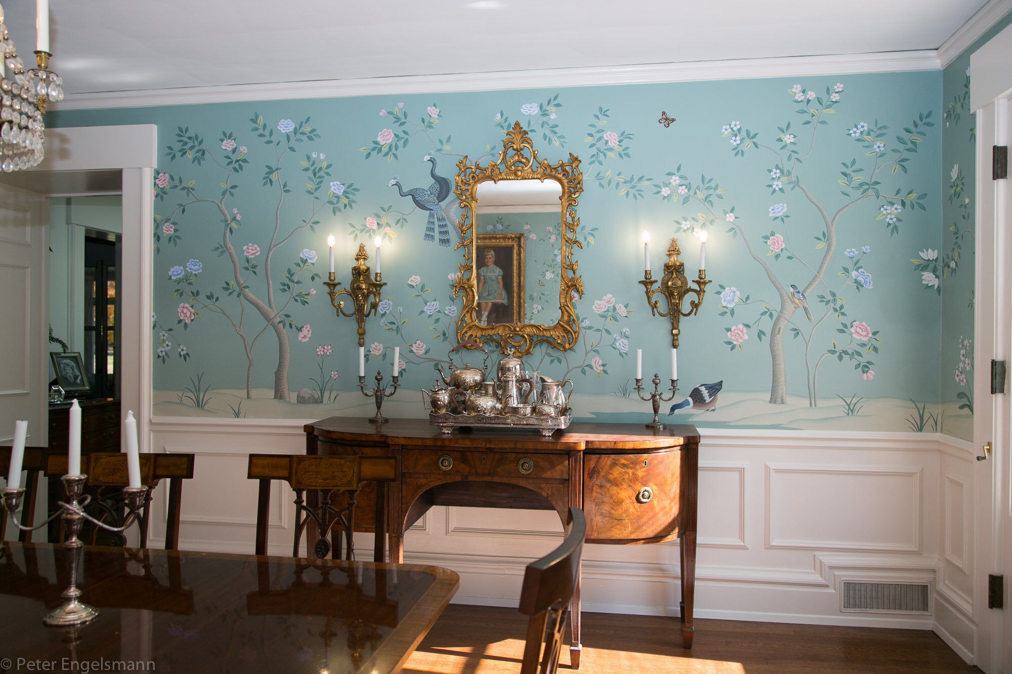 Bel Aire  Chinoiserie Mural Wallpaper  MuralSourcescom