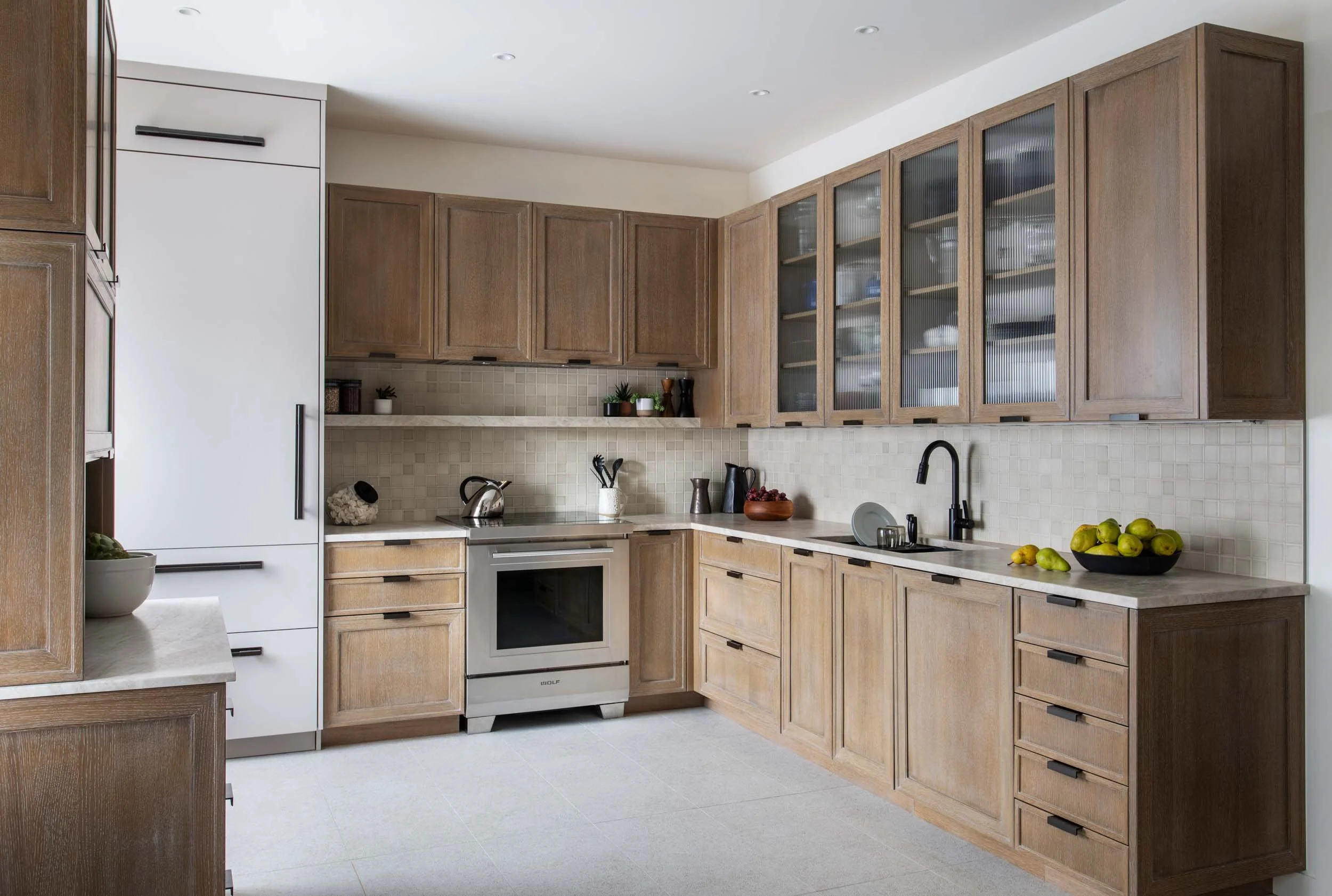 Interior Designer Townhouse Kitchens Transitional City Color Blocking New York 001.jpg
