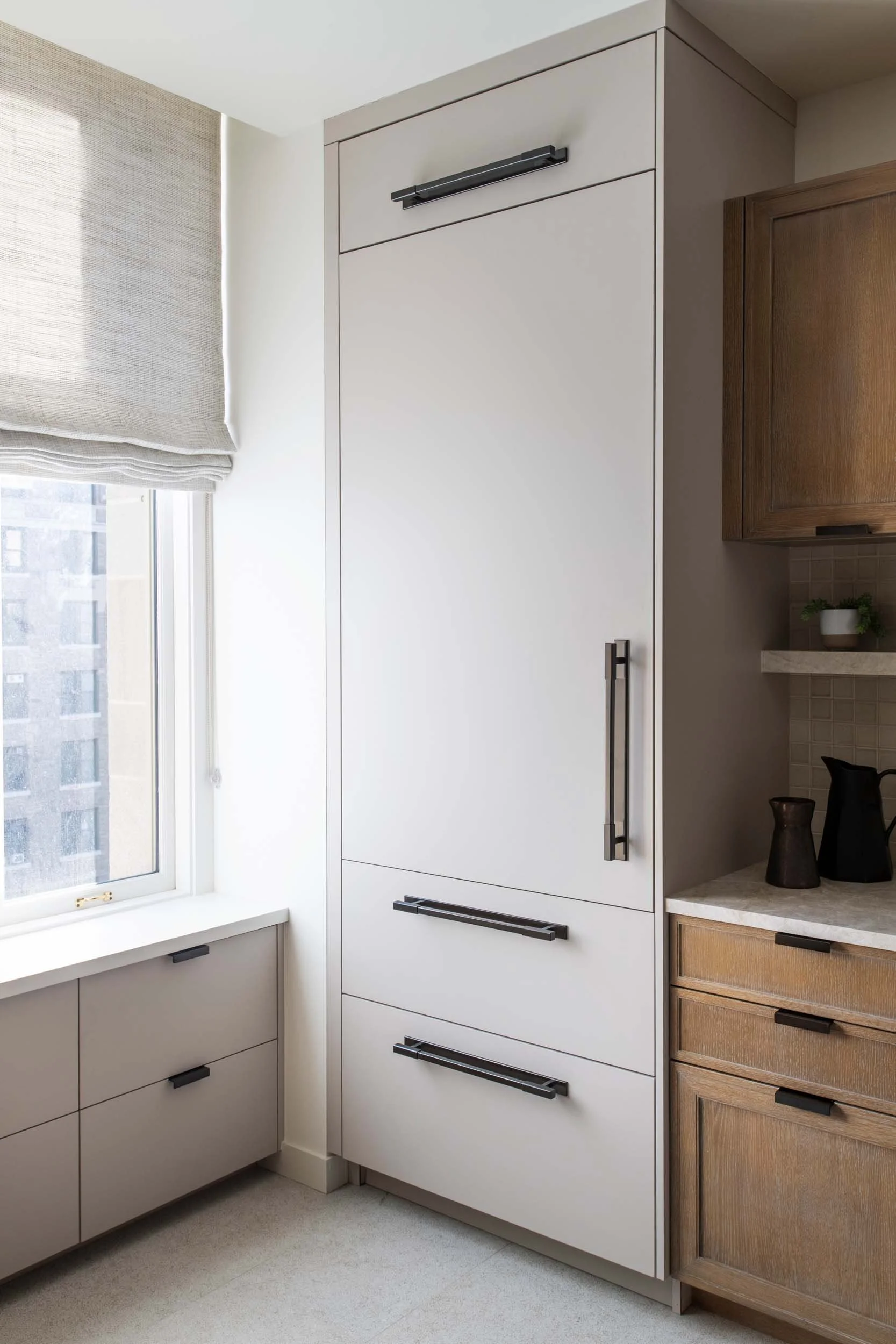 Interior Designer Townhouse Kitchens Transitional City Color Blocking New York 011.jpg