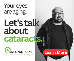 Your eyes are aging. Let's talk about cataracts.