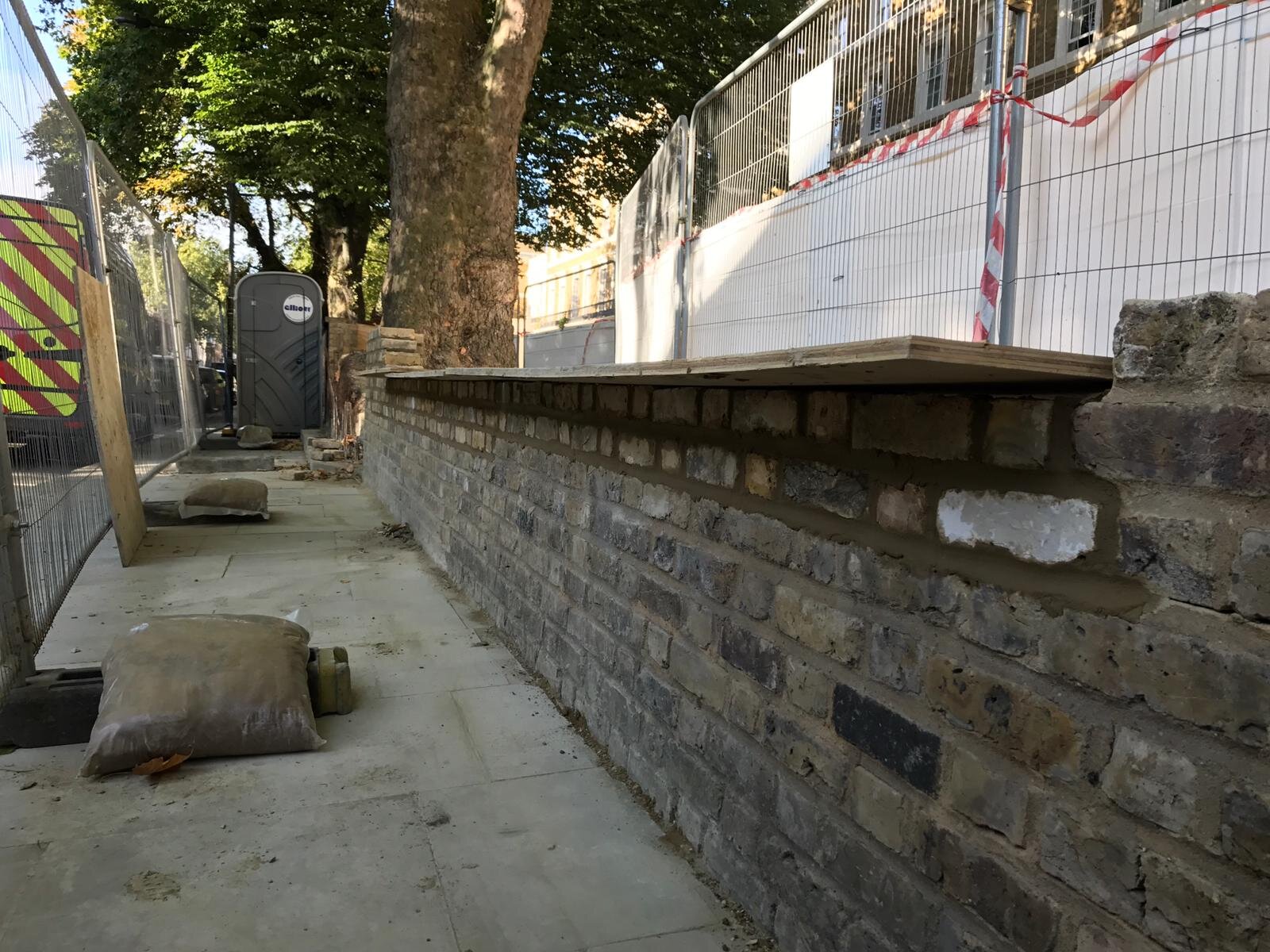 Regents Park Terrace Association: repairs to retaining wall