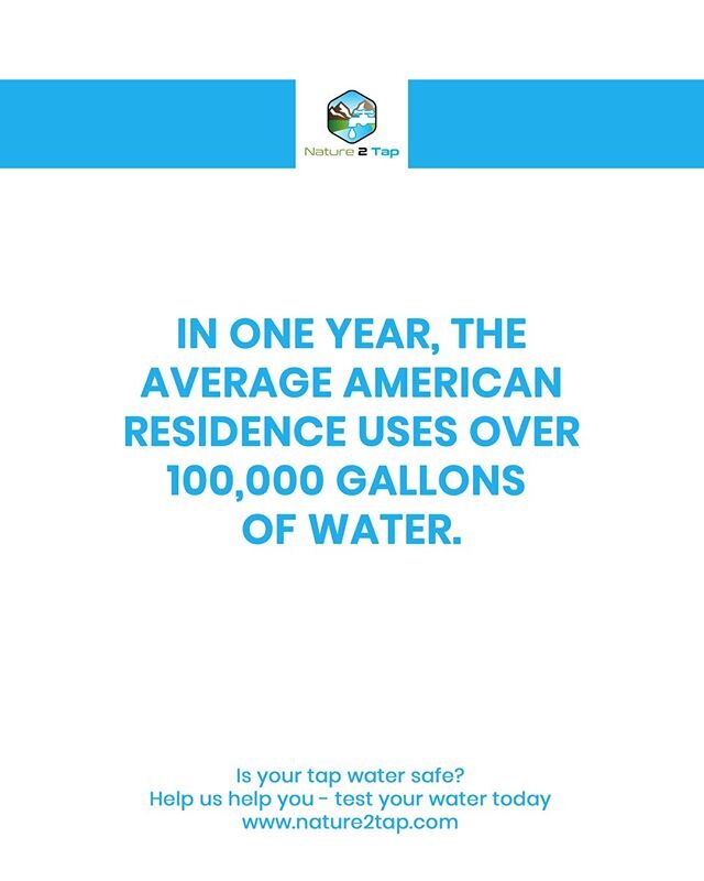 According to the EPA⁠, the average American household uses over 100,000 gallons of water! if we assume that the average ingestion amount from this is even just 1% of the total - thats 1000 gallons per household. If your water is contaminated even jus