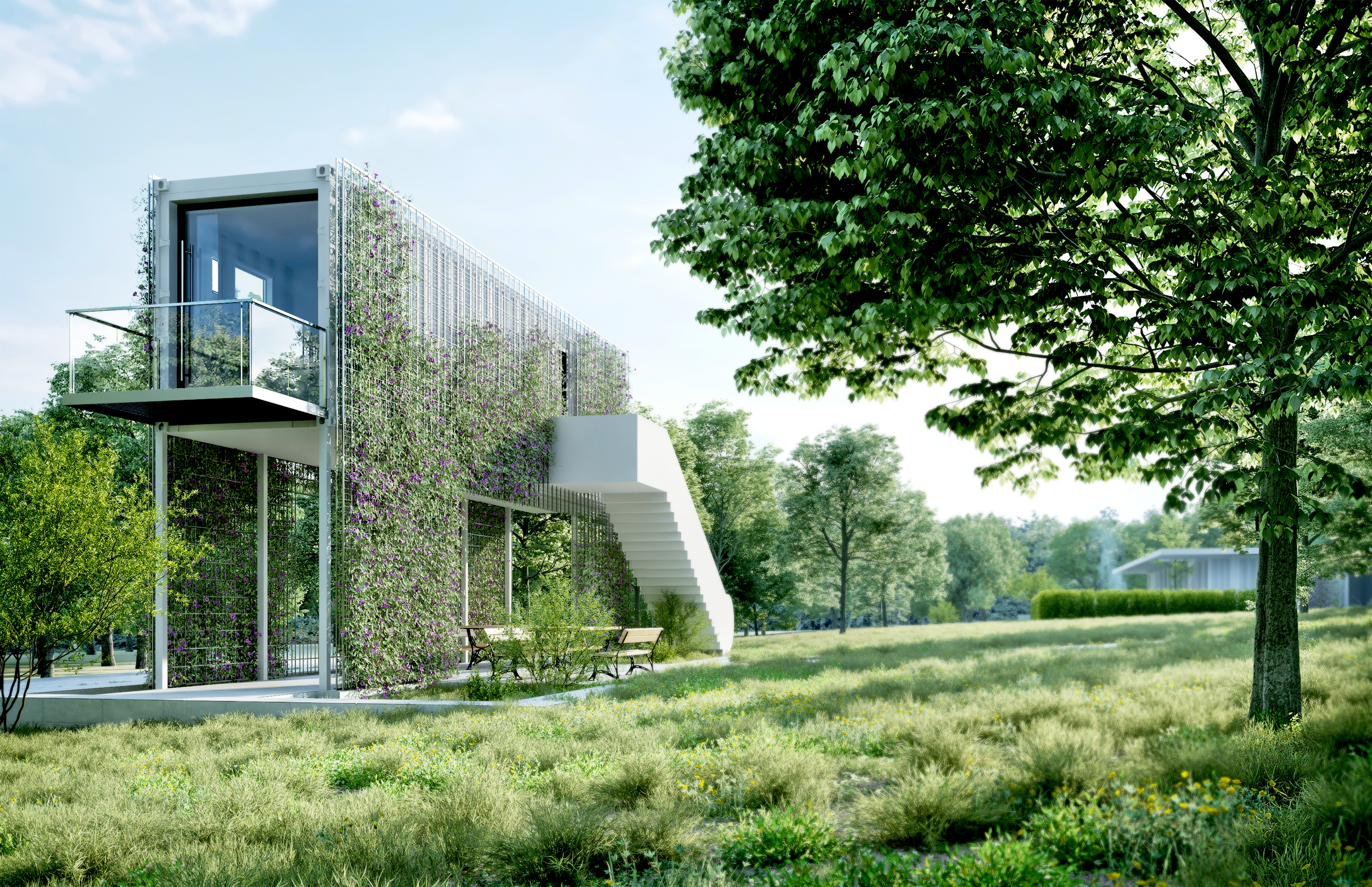 ON THE BOARDS — Austin Single-Family Residence (Guest Unit)