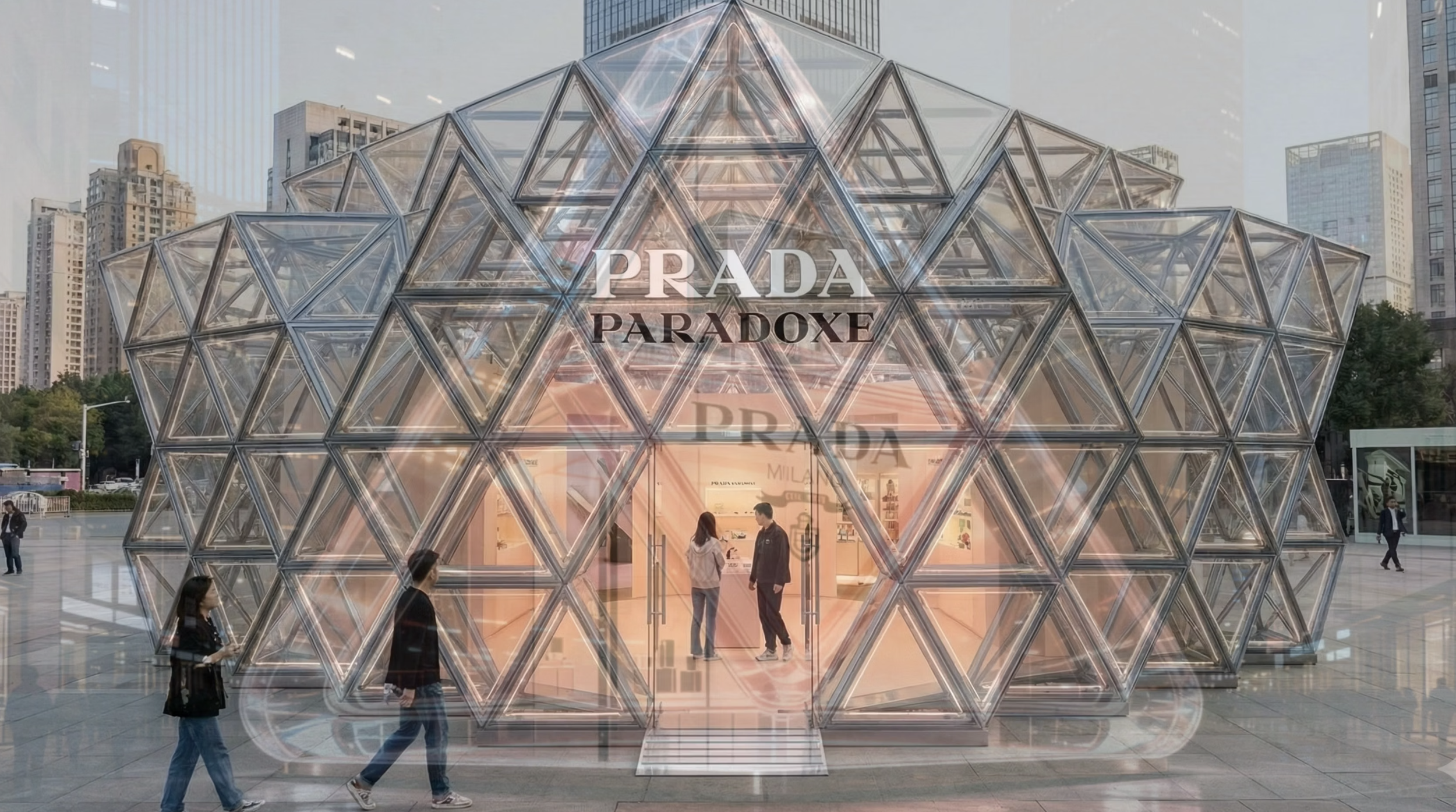 Prada Paradox Pop Up Exploration