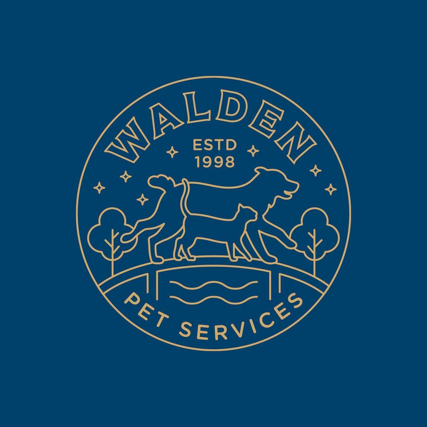 Fresh look for @waldenpet &mdash; a Concord, MA dog walking and pet care provider in its 25th year &mdash; to celebrate and elevate the brand its clients already know and love!
.
.
.
#waldenpet #waldenpetservices #concordma #concordmassachusetts #nor