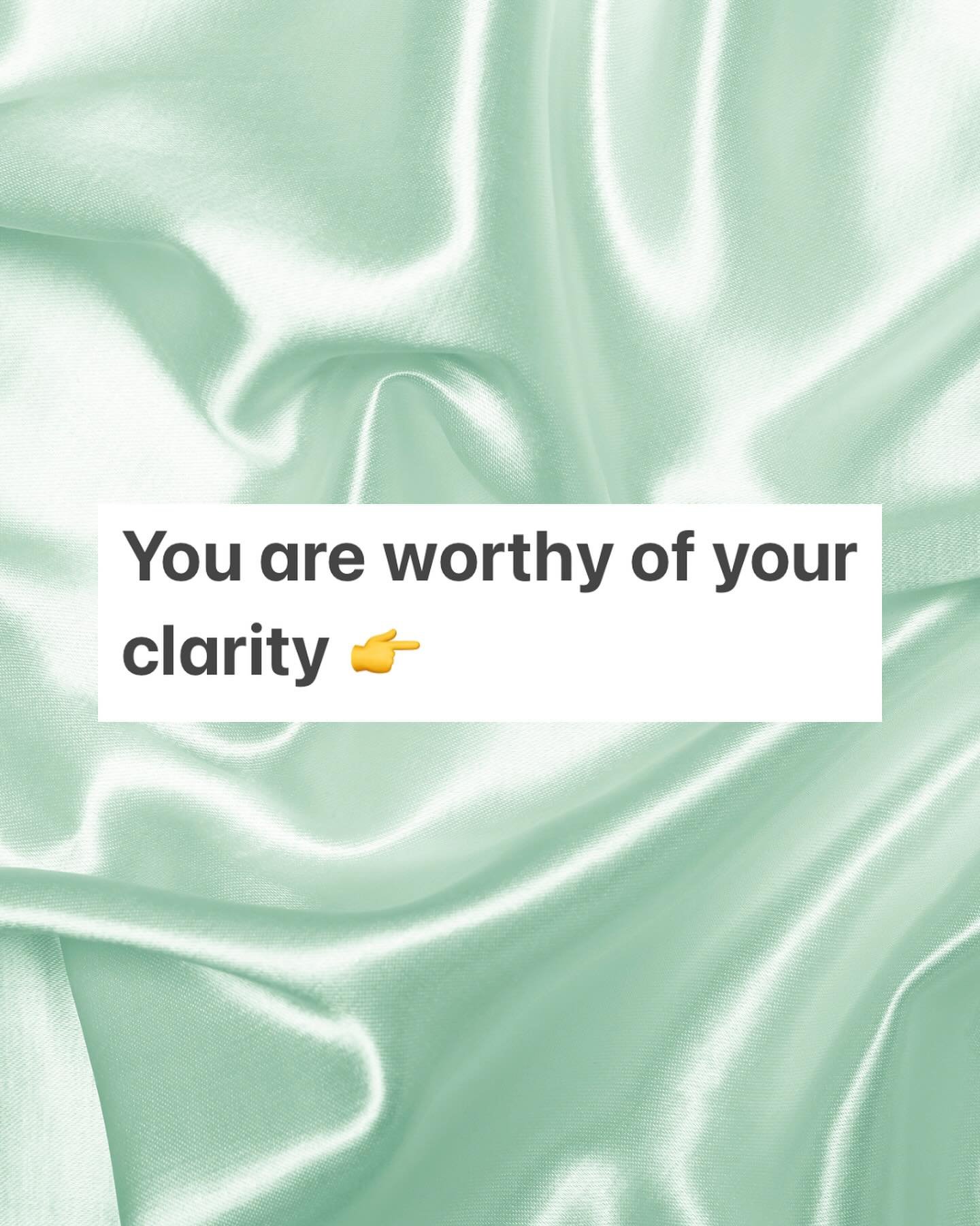 One of the main reasons I kept myself confused about what I really wanted was because I didn&rsquo;t know I was worthy of it.

I didn&rsquo;t know I was worthy of asking for it, especially when asking for what I wanted might make someone else uncomfo