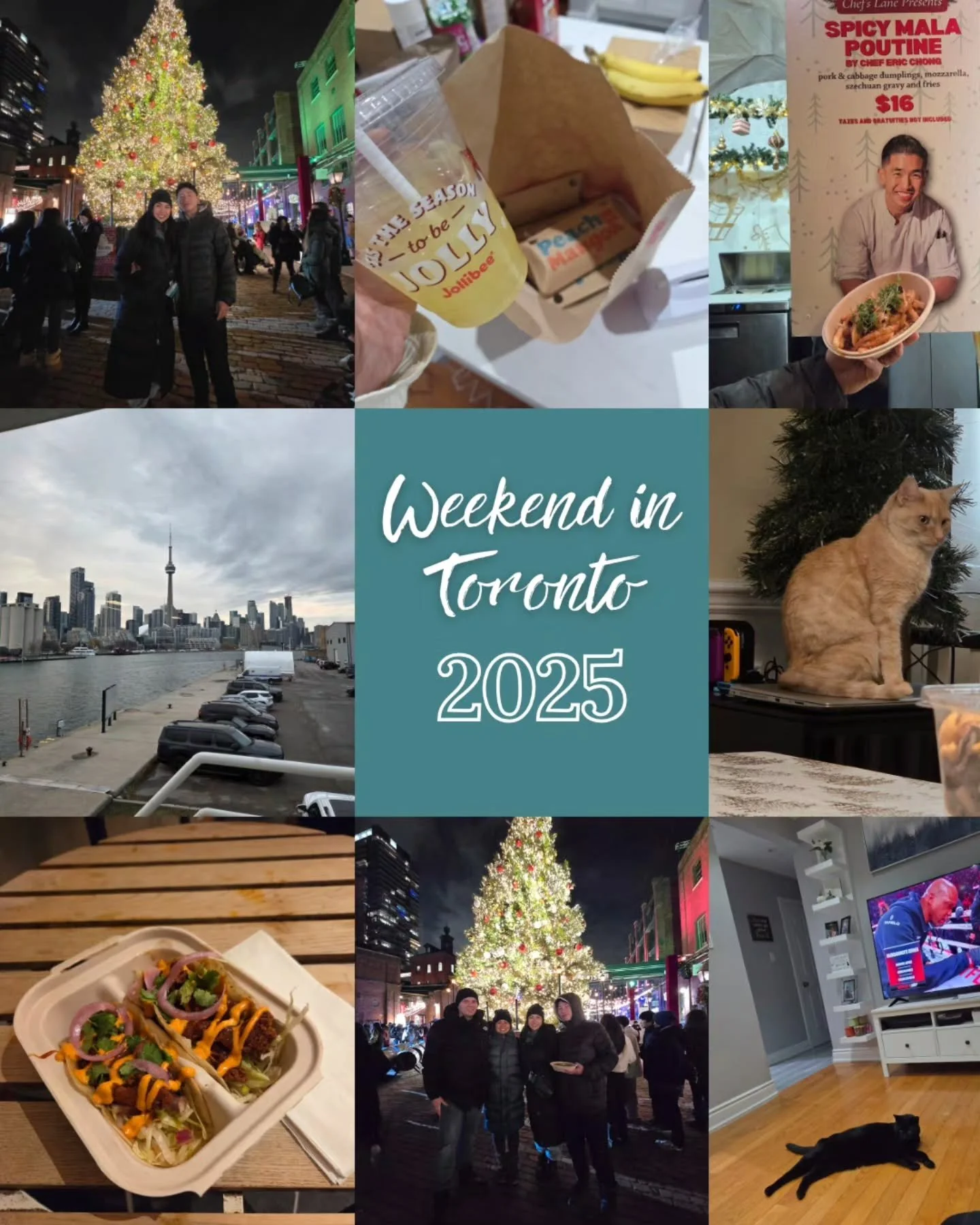 Toronto recap: Family, food, and my Uncle's 70th birthday surprise 🎈

My heart really needed the family time, the winter market walks, and the food. Being far away from home for most of this year has taught me that time is the only currency that mat