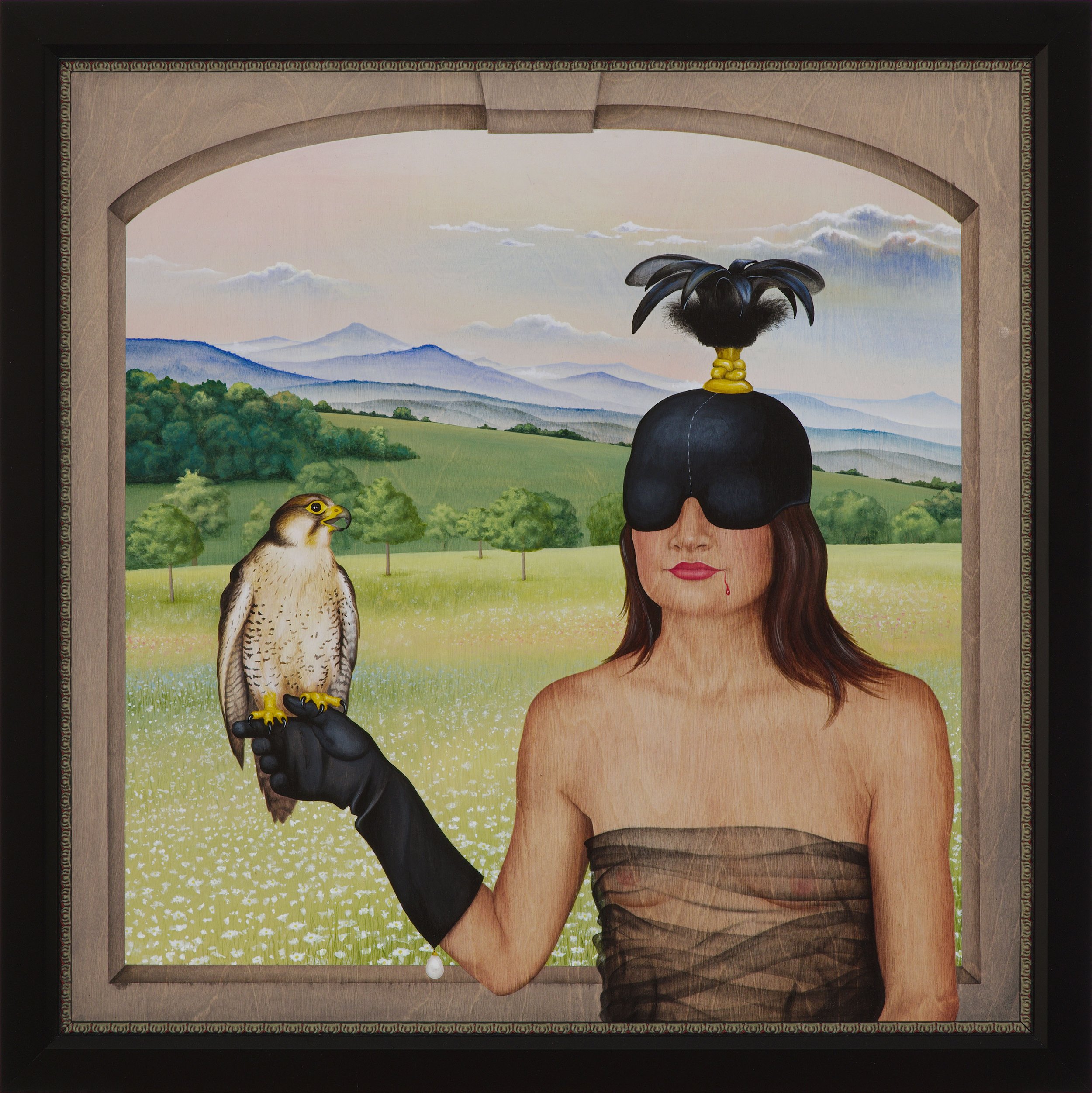 The Falconer Canvas Giclee Print