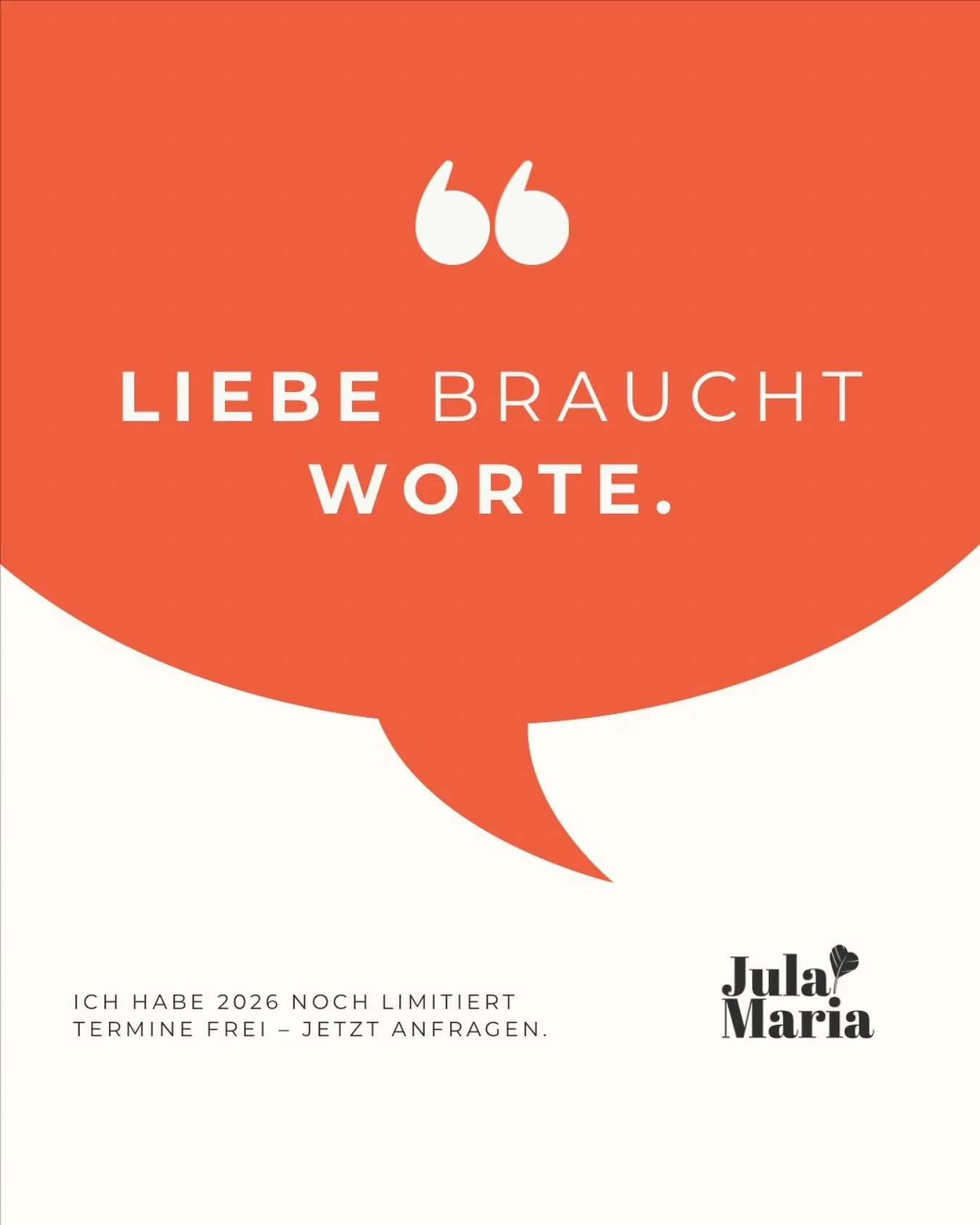 💌 Ich habe heute nicht schlecht gestaunt, als ich meine Termine f&uuml;r das kommende Jahr mal durchgez&auml;hlt habe. 🫨 

Das hei&szlig;t aber auch: Z&ouml;gert nicht mehr lange, wenn ihr eine Anfrage stellen wollt. 🫶

Das m&uuml;sst ihr wissen:
