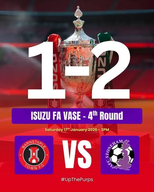 FA VASE:BARNSTAPLE 1 AFC STONEHAM 2