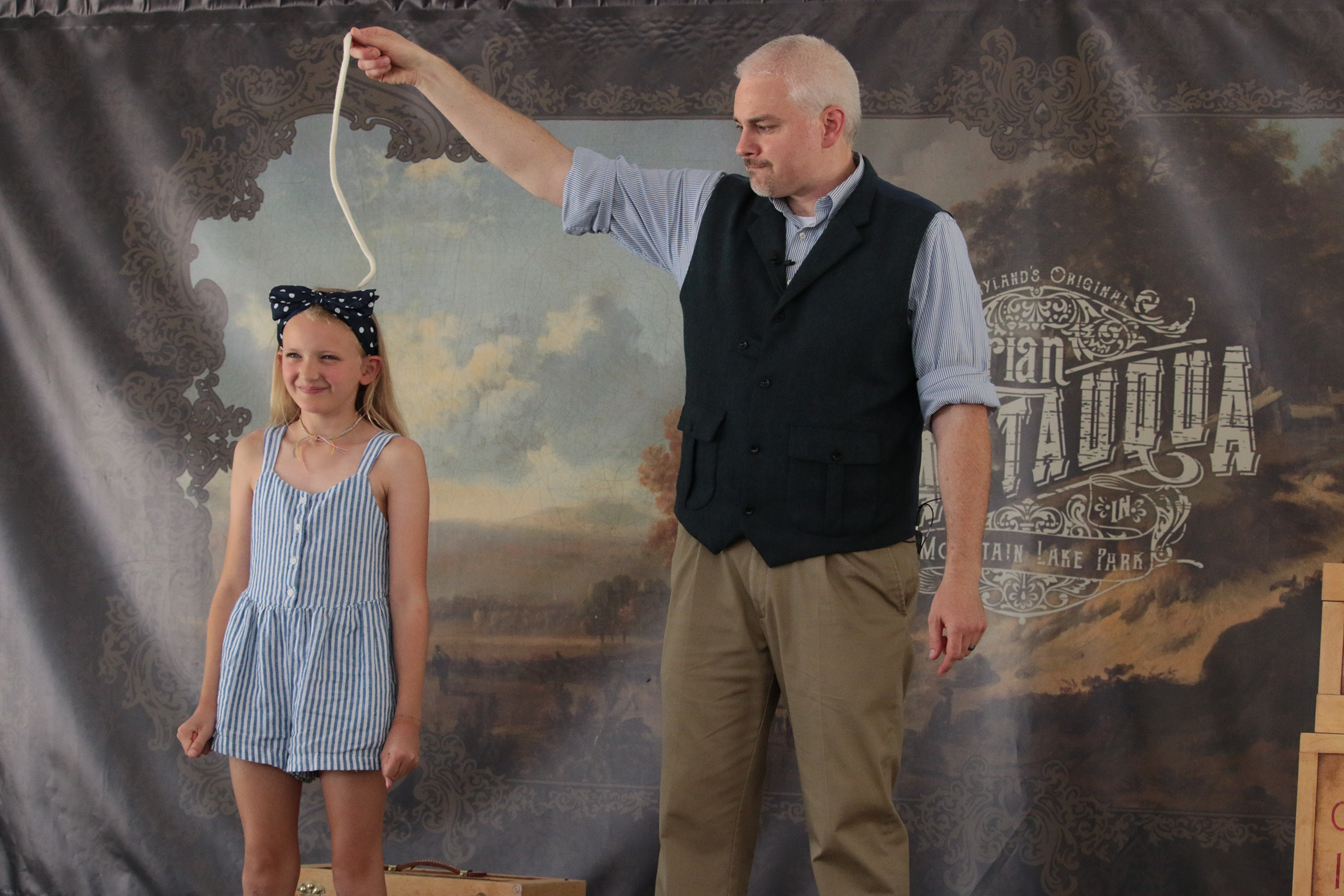 Magician Peter Wood