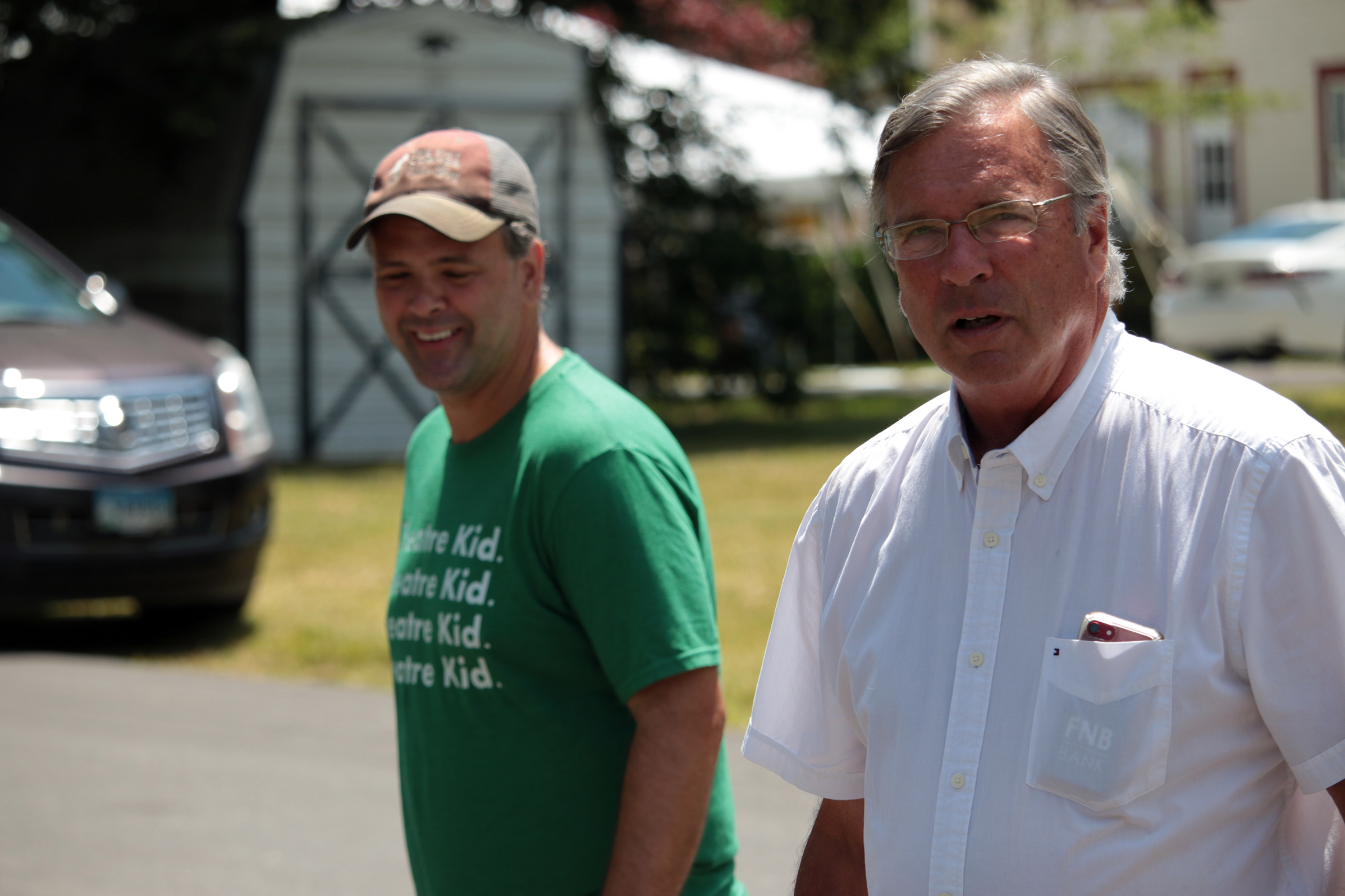 Emcee Mikey Virts &amp; Vintage Car Show by Carter Wagoner 