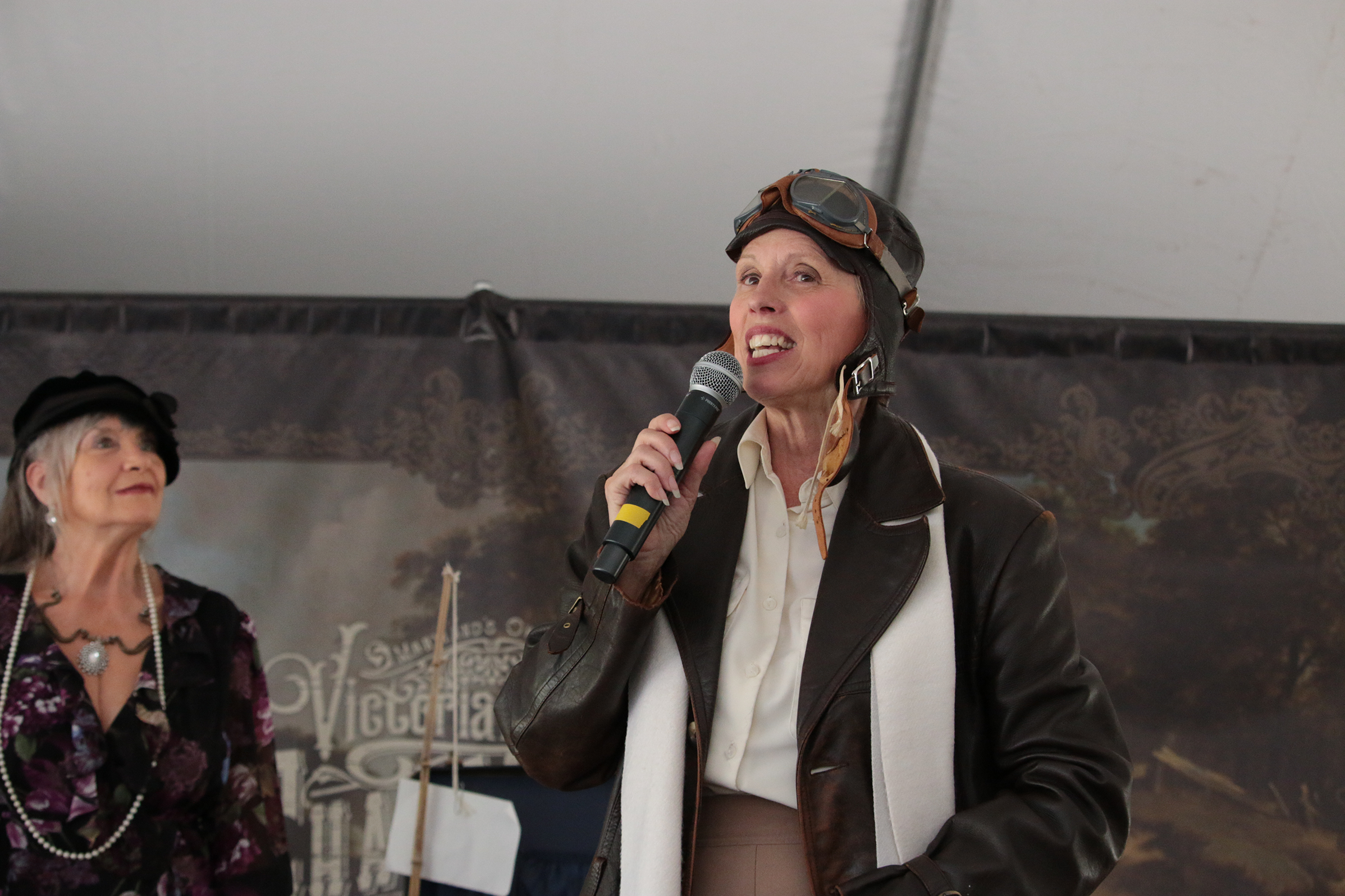 Mary Ann Jung as Amelia Earhart