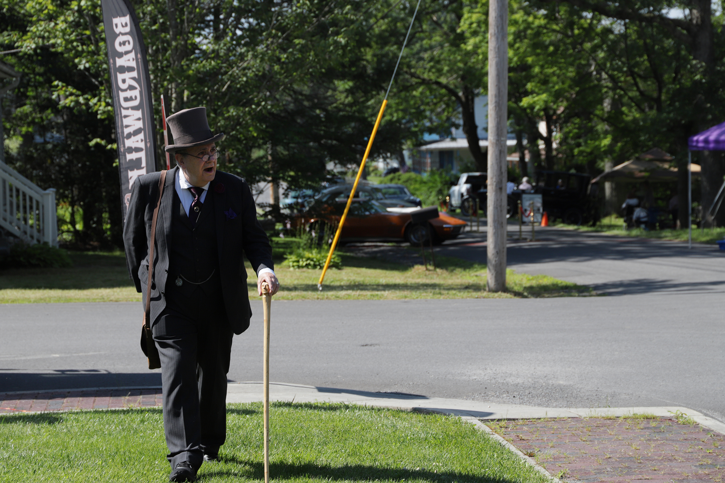 Frederick Law Olmsted roams the Park