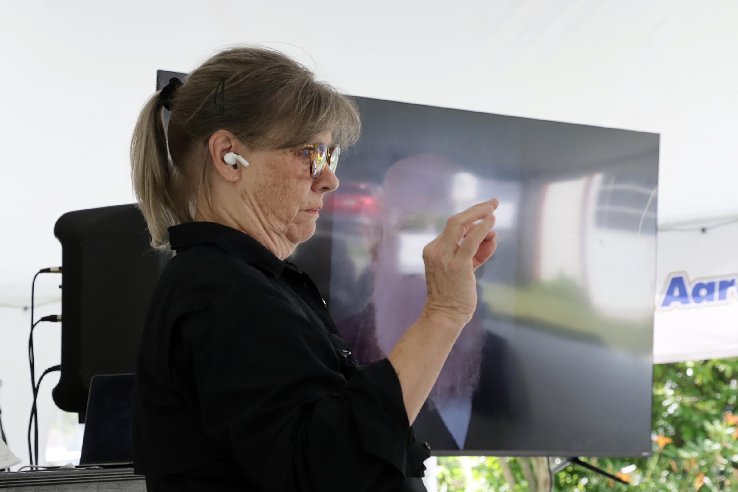 Sallie Stuart explains the "Deaconess" cottage history