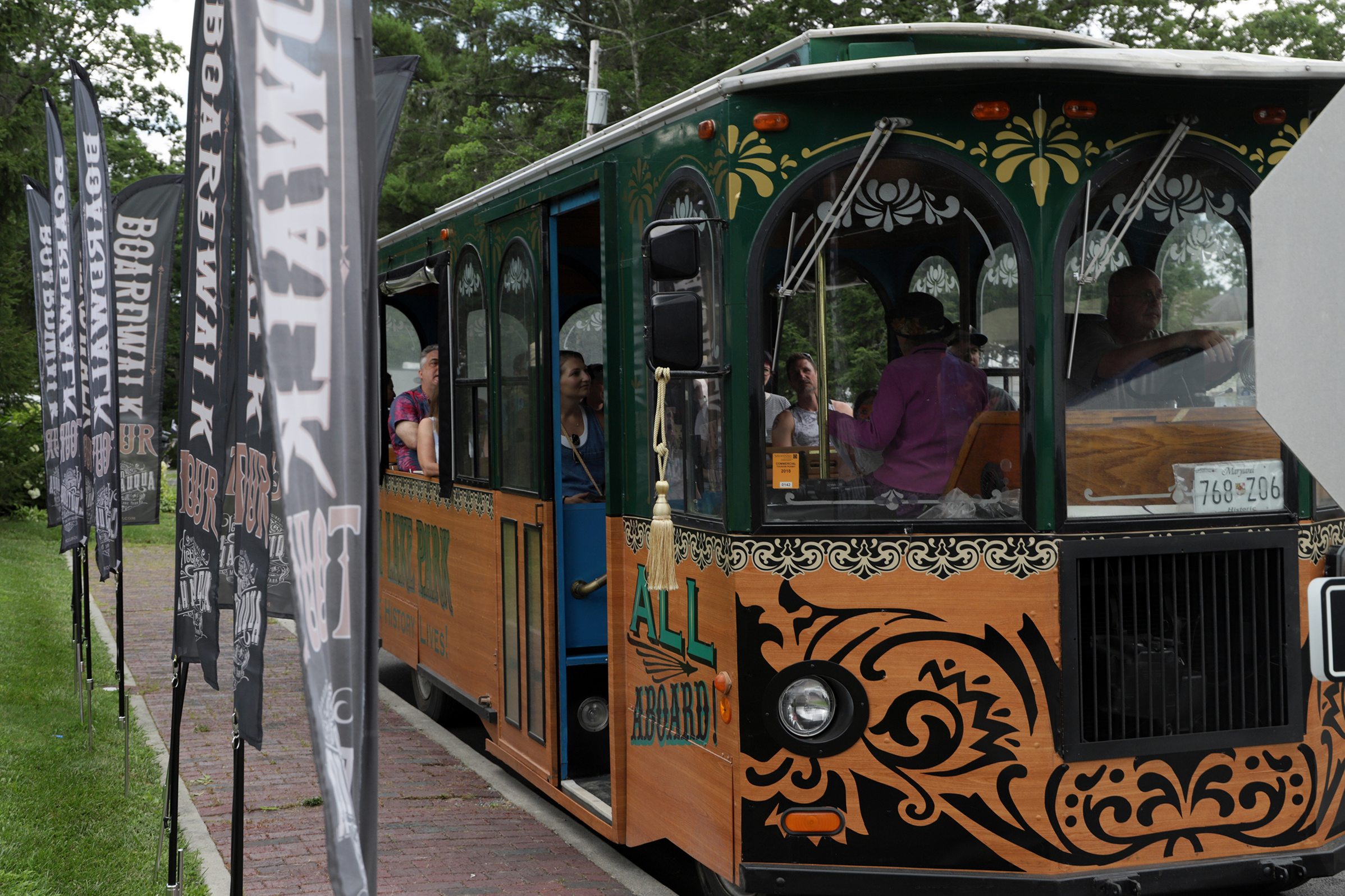 Boardwalk Tours on the Town Trolley