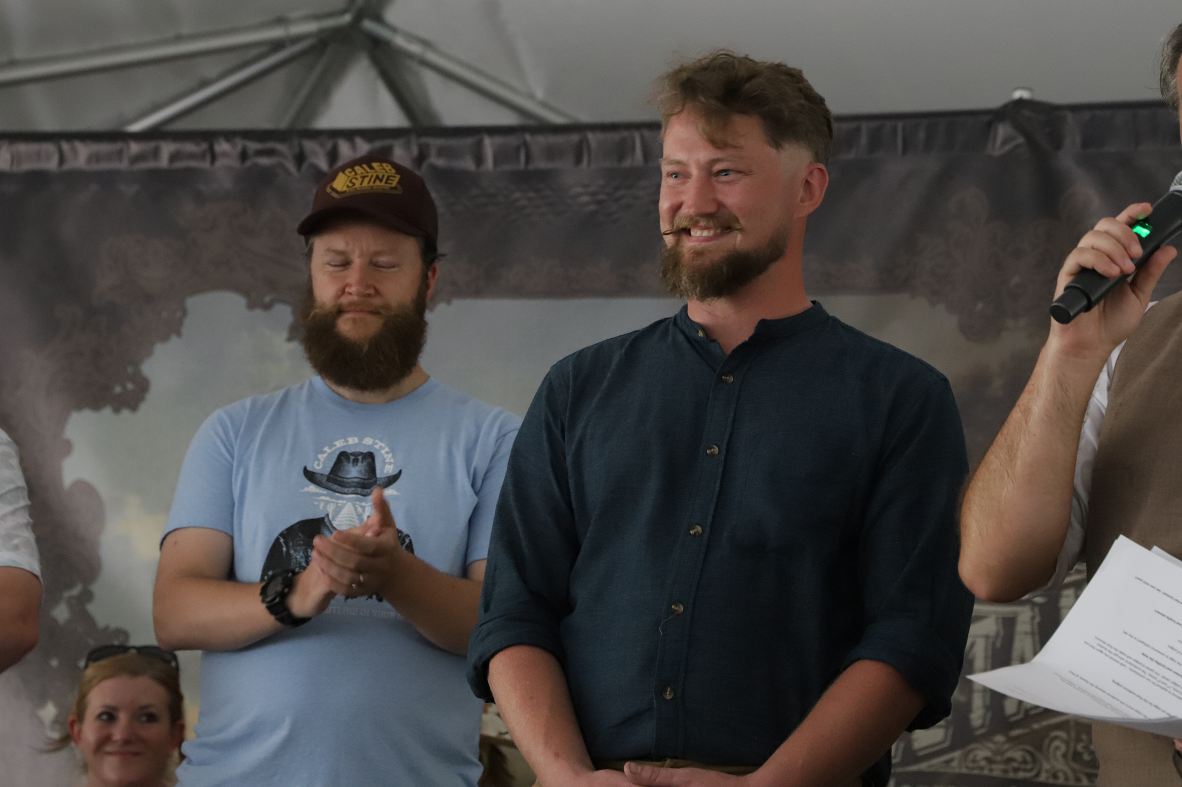 Hairyman Champion Evan Thayer
