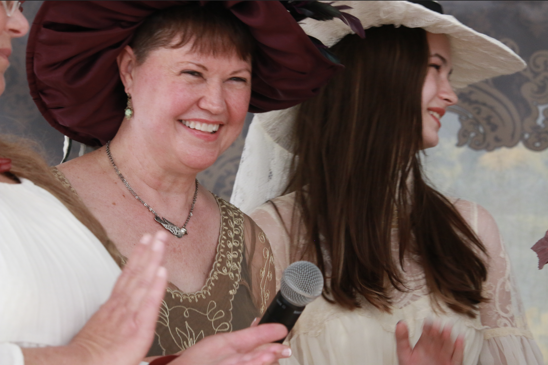 Women's Victorian Hat Competition Contestants