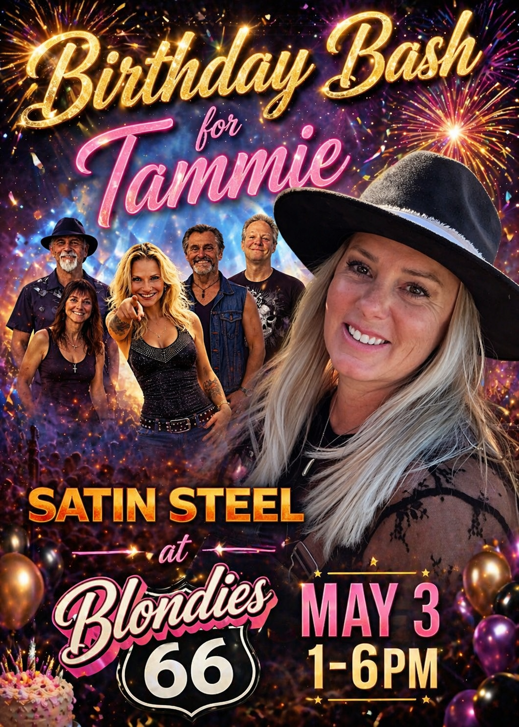 Blondies 66/Tammie's Bday bash