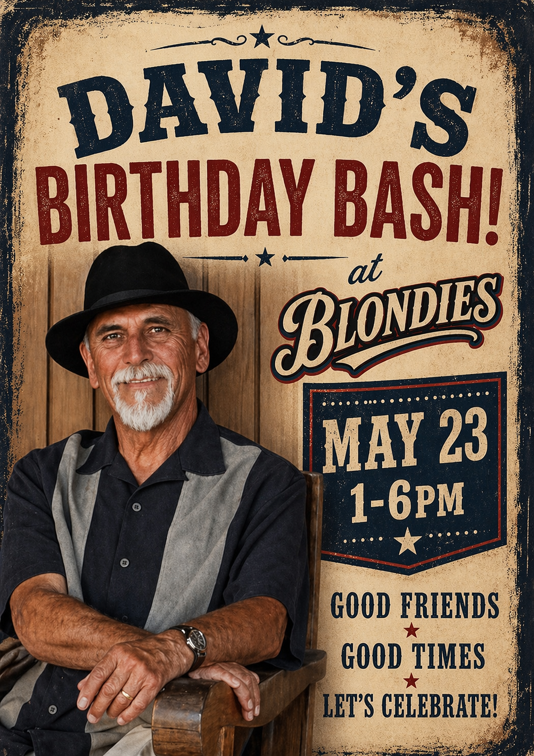 Blondies 66/David's Bday bash