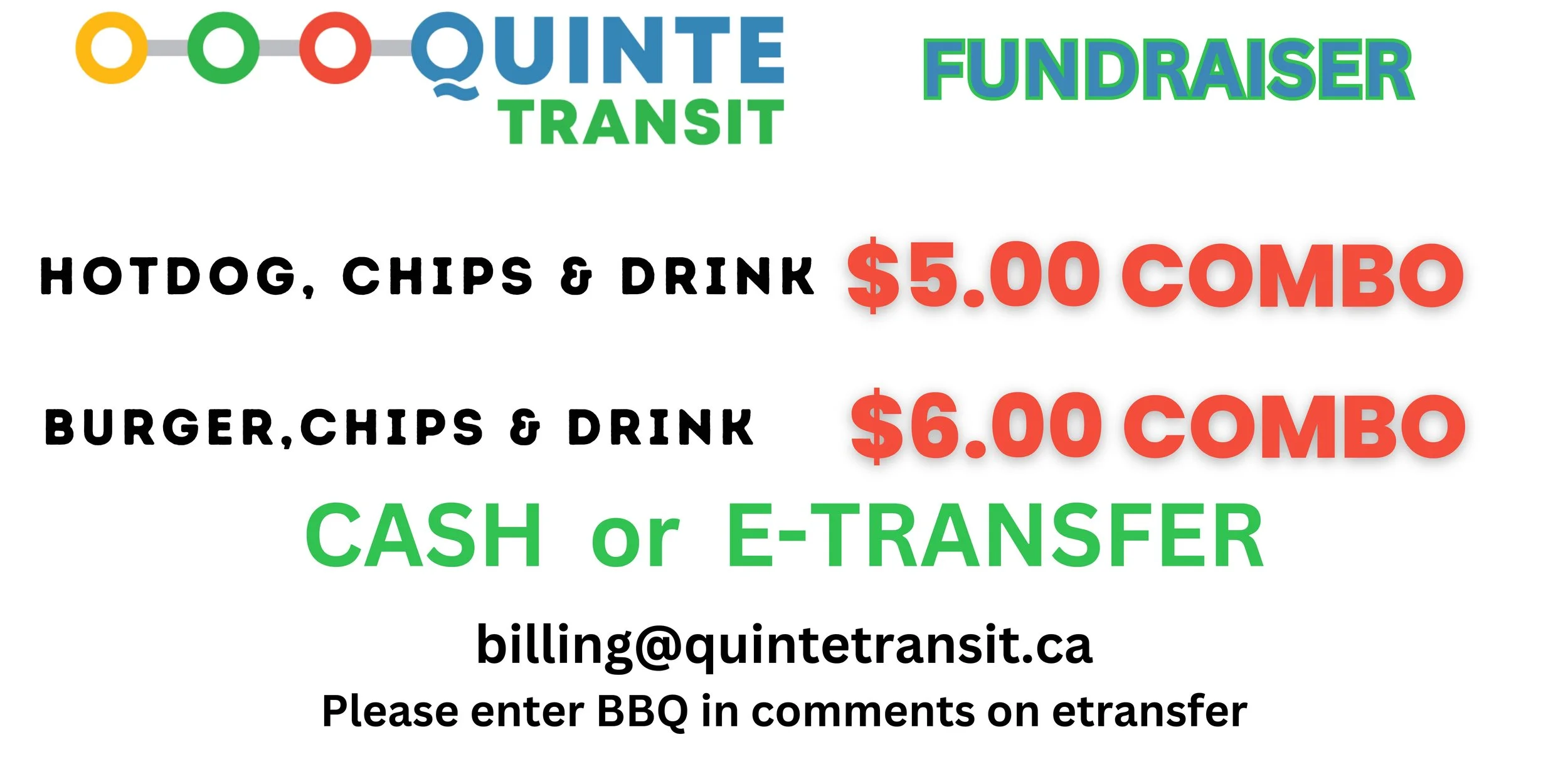 we are having a fundraising bbq at the touch the truck event!