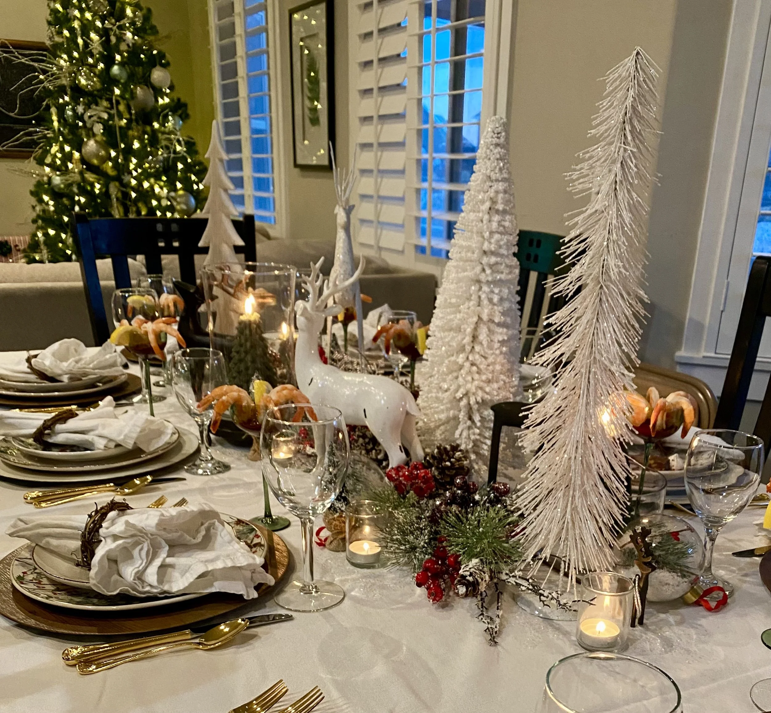 Snowy Forest Christmas Table whole view.jpeg