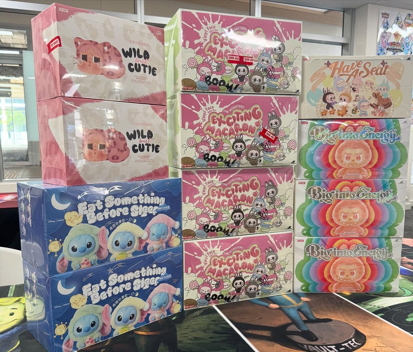 👹 👹 LABUBU RESTOCK 👹 👹 

Just landed 🛬 more Exciting Macaron, Have a seat, Big into energy, Wild but cutie and new to Iconic Nerd 🤓 Disney Stitch, Eat Something Before Sleep 😴 

Illawarra&rsquo;s only legitimate Labubu retailer (NOT LAFUFU) bu