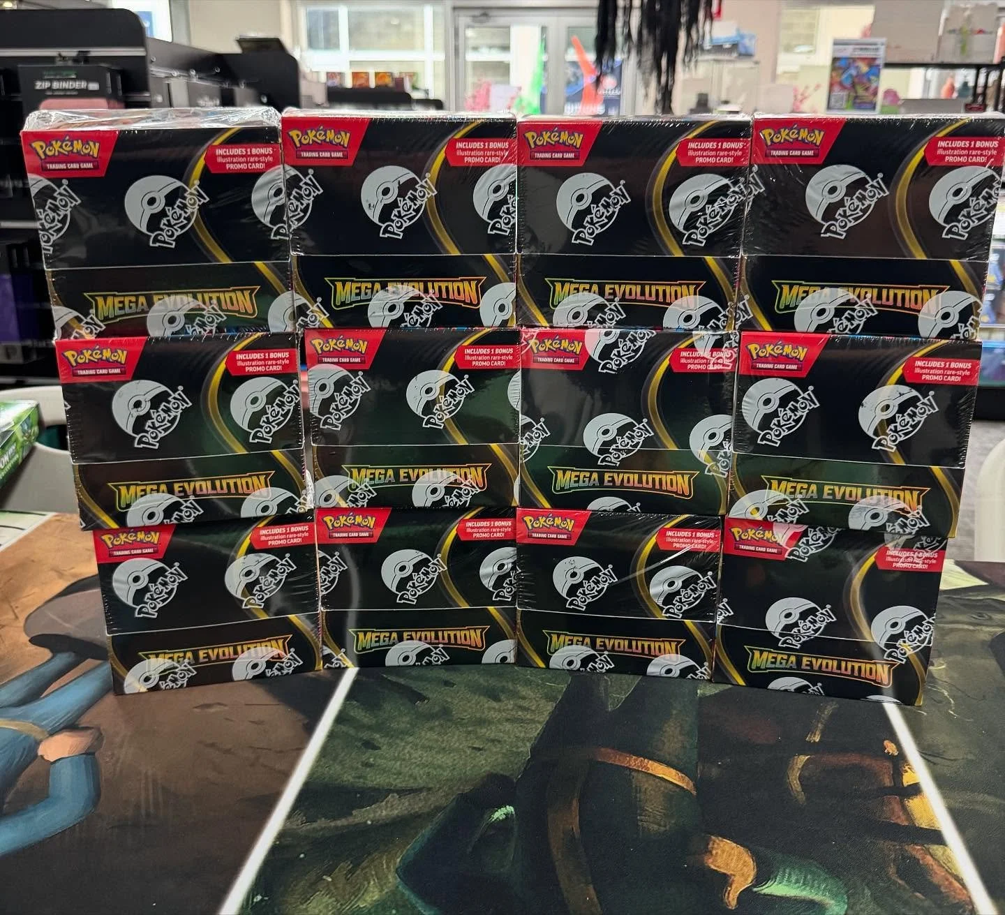 📦 📦 MEGA POKEMON DROP 🛬 🛬 

🇦🇺 English 🇯🇵 Japanese 🇨🇳 Chinese 

All dropped today only at Iconic Nerd 🤓 

Inferno X 🔥 Shining Treasure ✨ Gem volumes 1,2&amp;3 💎 Mega Evolution 🤛 Prismatic 🦊 Destined Rivals 🐍 Surging Spark ⚡️ITS ALL HE