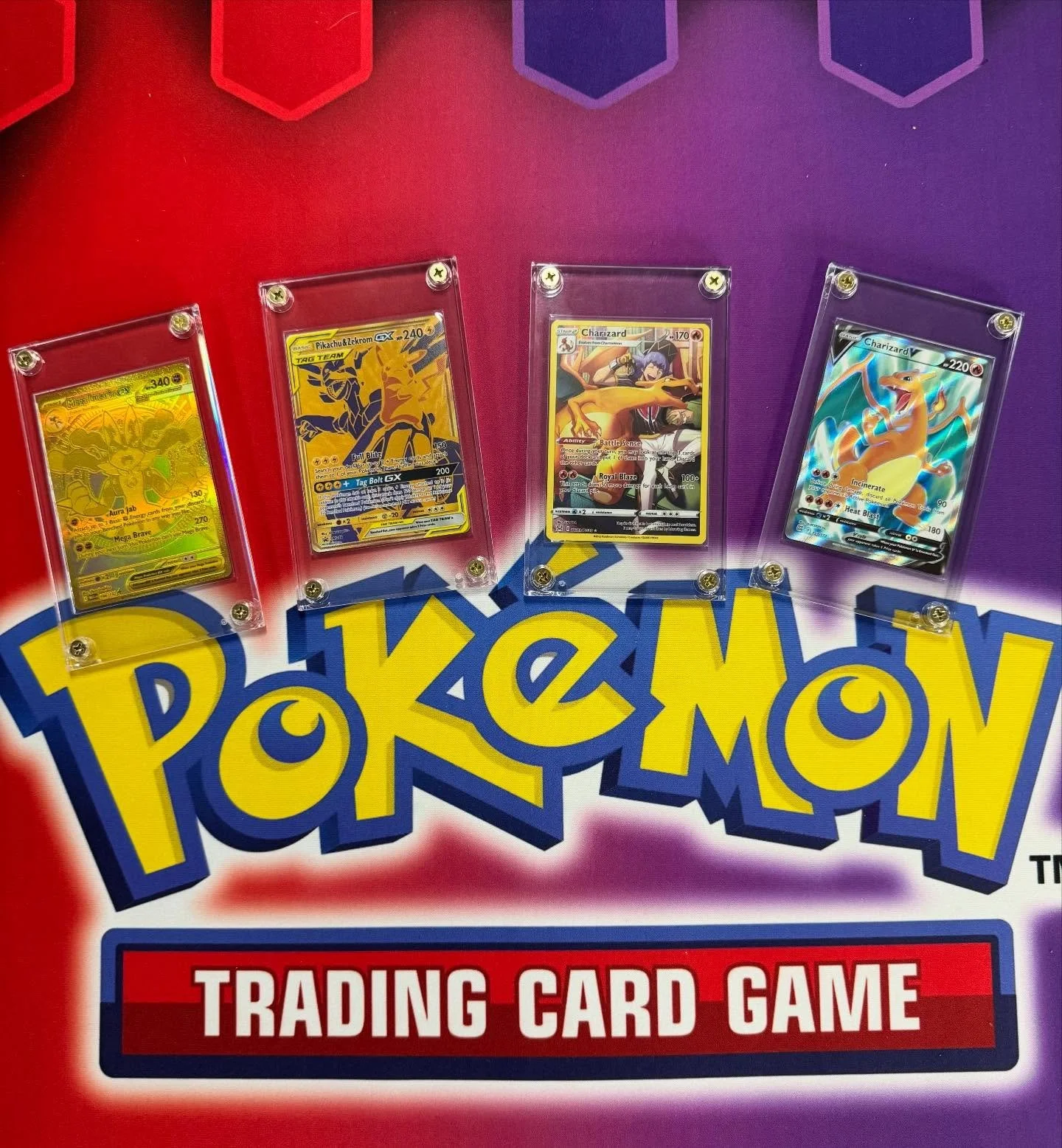 🤩🤩NEW STOCK🙌🙌

A huge amount of singles just landed 🛬 including Gold Lucario 😍😍😍 🤛 

Plus Chinese 151 - Chase the new Pikachu ⚡️ exclusive art 🖼️ only available in Chinese. 

Open hours:
Tuesday - 5pm to 10pm
Wednesday - 11am to 5pm
Thursda