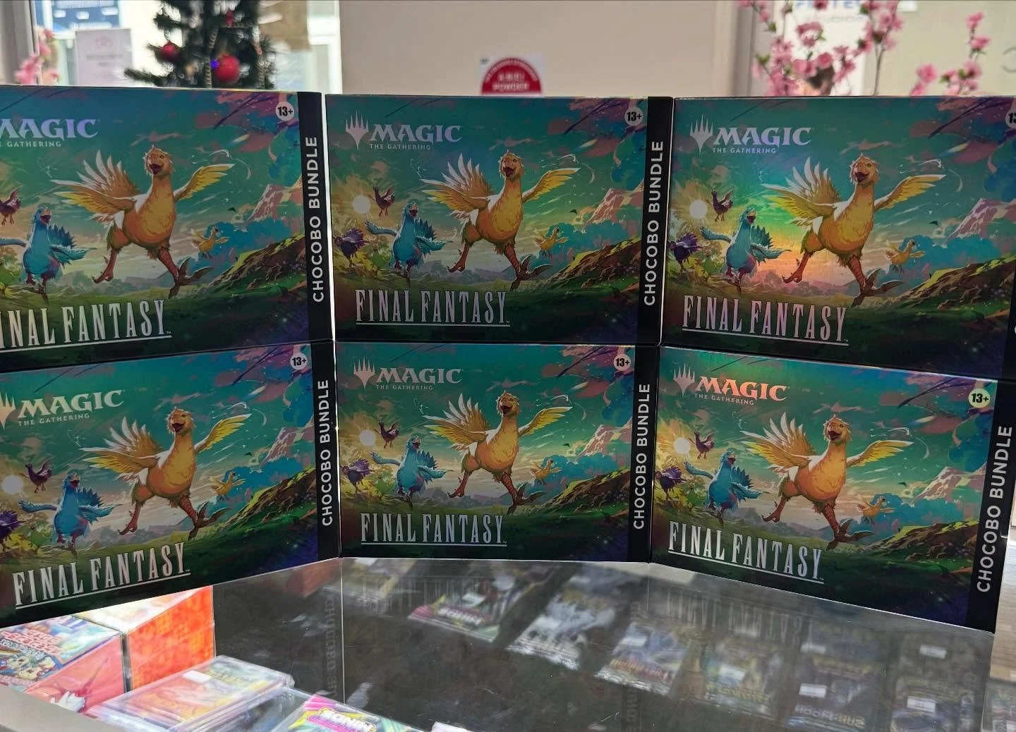 🗡️ 🗡️ MTG DROP 🧙&zwj;♂️ 🧙 

Chocobo bundles and Final Fantasy scene boxes now available 🤓

Don&rsquo;t forget Sunday Learn to play Magic and Pokemon - Free and in store 🏬 

Open hours:
Tuesday - 5pm to 10pm
Wednesday - 11am to 5pm
Thursday and 