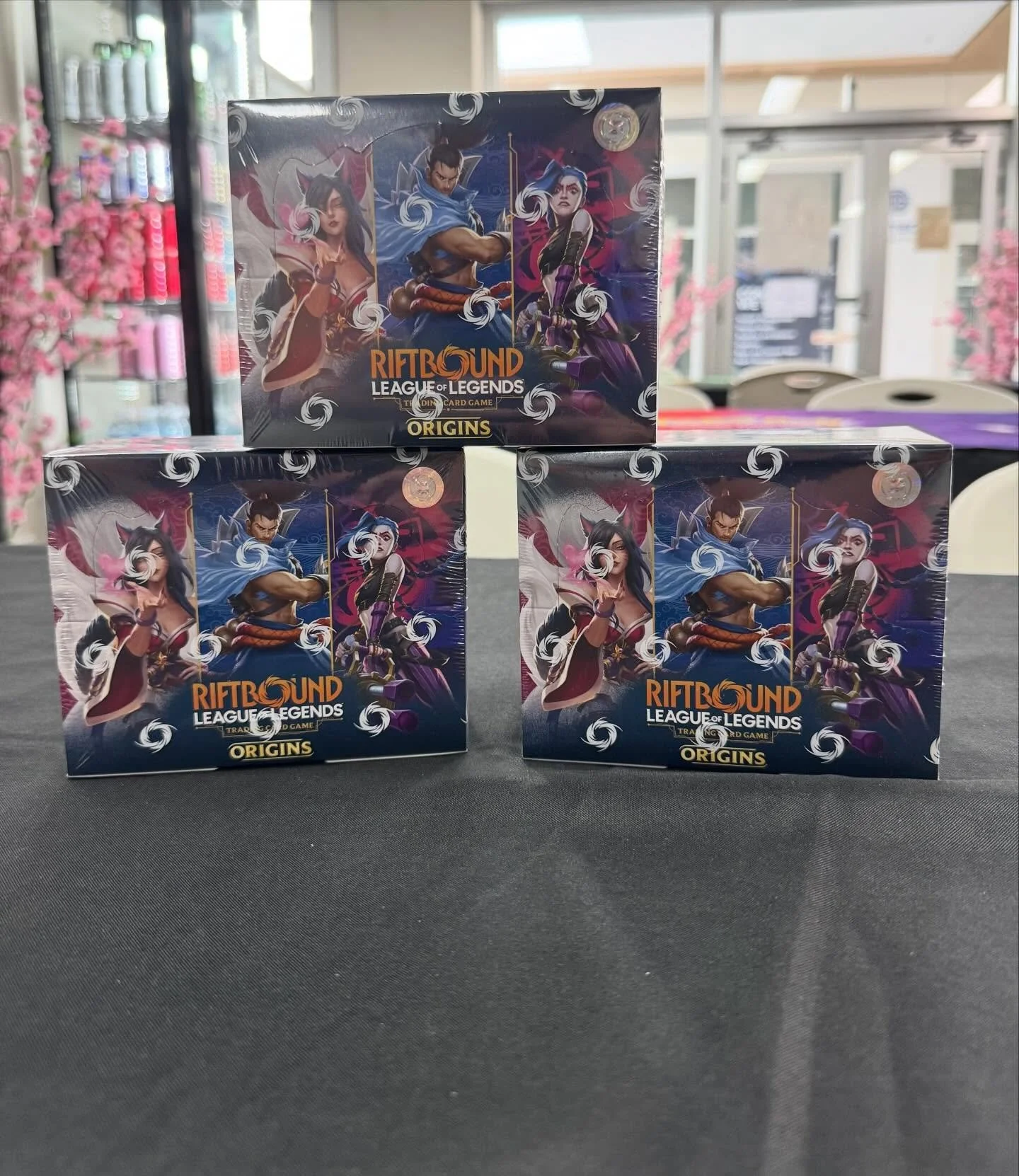 🌀🌀RIFTBOUND 🌀🌀

Fresh drop of riftbound just landed 🛬 

Iconic Nerd 🤓 have started the play process and should start in the next few weeks 🙌

Open hours:
Tuesday - 5pm to 10pm
Wednesday - 11am to 5pm
Thursday and Fridays - 11am to 7pm 
Saturda