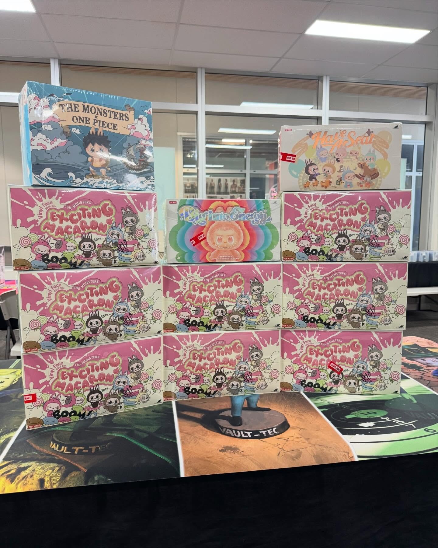 😍😍MORE LABUBU 👹 👹 

More Labubu has just arrived at Iconic Nerd 🤓 

Big into energy 
Have a seat 
Exciting Macaron 

Plus a huge range of Nommi, Wakuku, Space Molly and more. 

Open hours:
Tuesday - 5pm to 10pm
Wednesday - 11am to 5pm
Thursday a