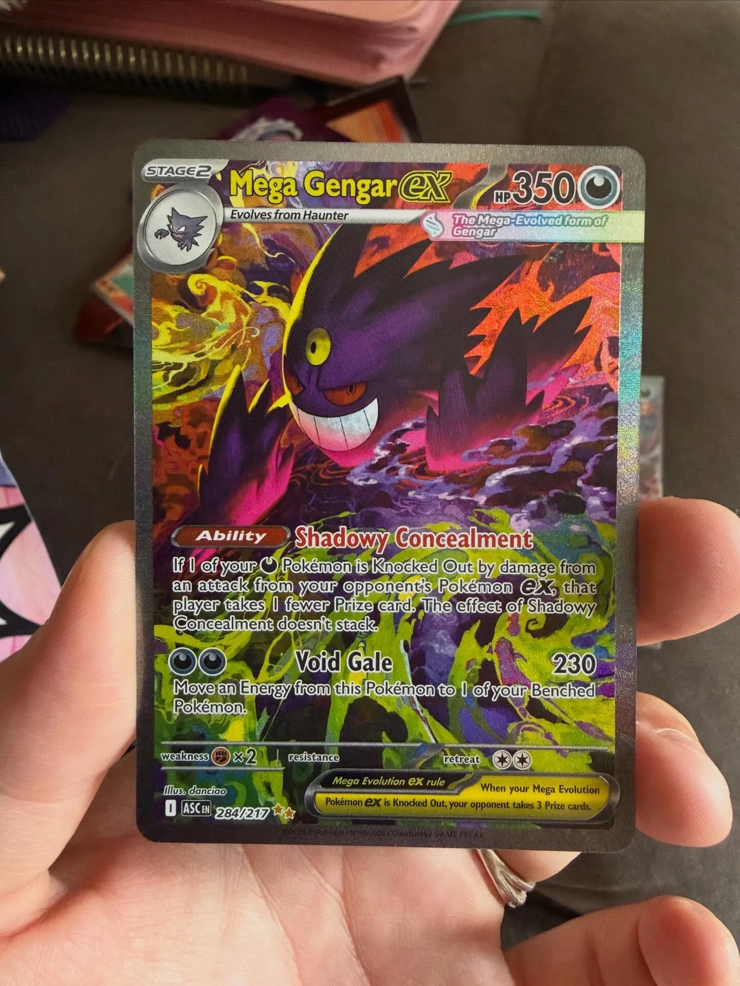 🚨🚨GENGAR PULLED 🚨🚨

Have you got Ascended Heroes yet? 

One lucky Iconic Nerd 🤓 customer has pulled Gengar SIR 🤩🤩