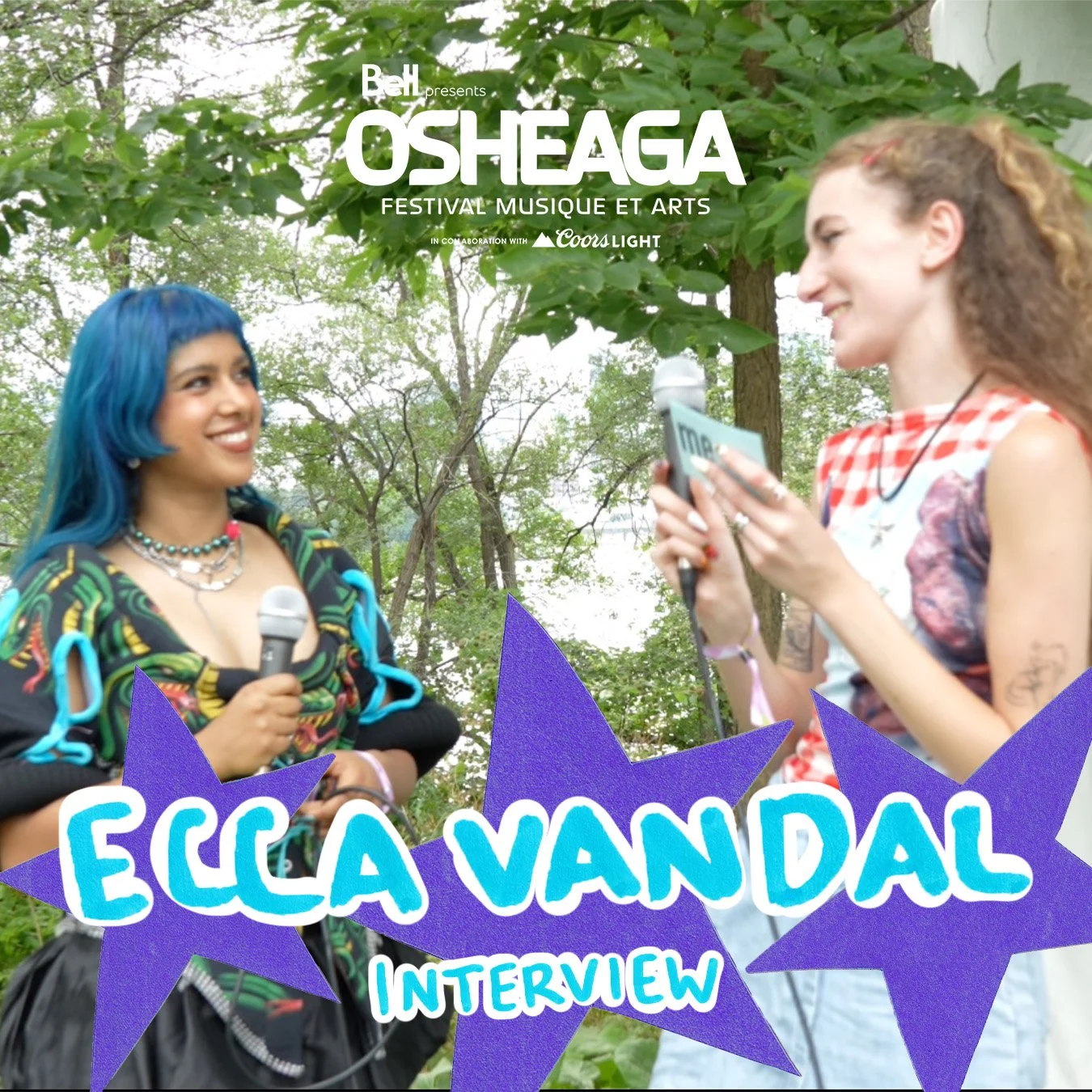       
  
   
 Ecca Vandal on Cover Art Secrets &amp; Butter Cake 
  Interview by Sarah Evangelista  
 Ecca Vandal spoke with Sarah after her Osheaga set this year. They spoke about her new album  LOOKING FOR PEOPLE TO UNFOLLOW , the cover art's east