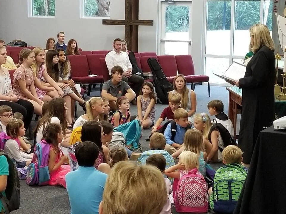 Blessing of the Backpacks