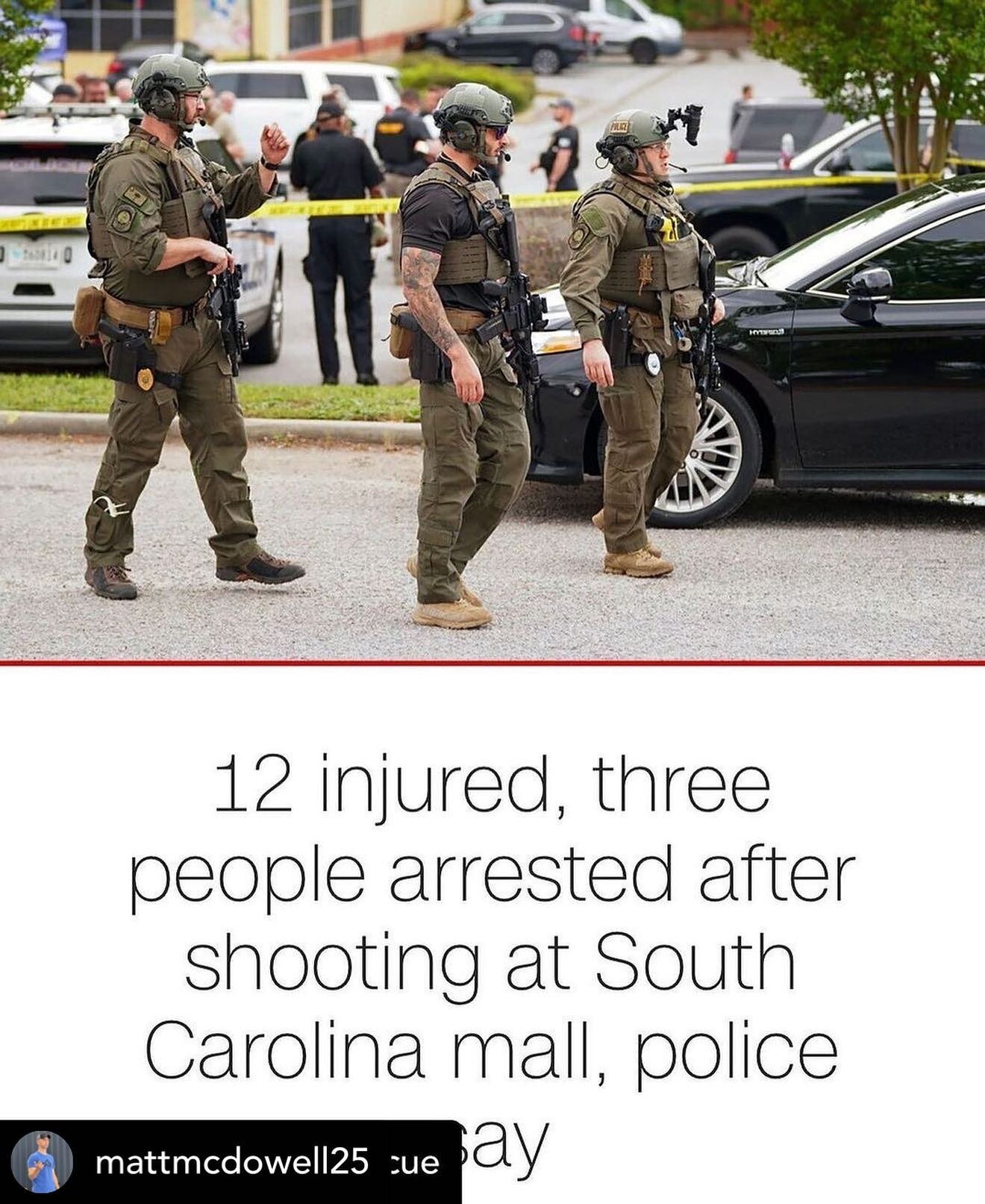 In response to the shooting in Brooklyn I asked if you were ready to handle an event like that and said that &ldquo;this is the world we live in&rdquo;.

Less than two days later this happens in a place I&rsquo;ve been, and my family and friends go. 
