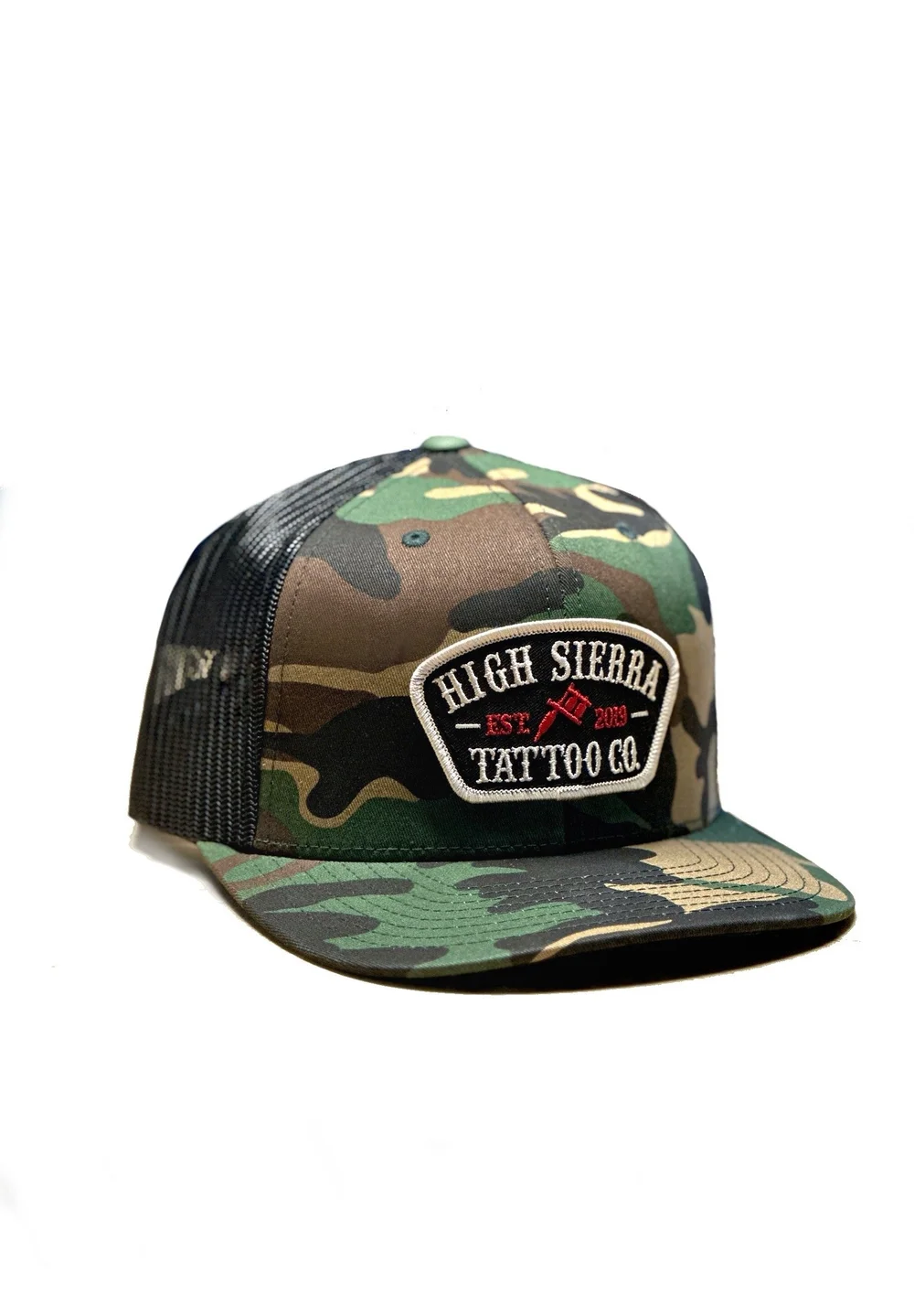 CAMO Snap back — HIGH SIERRA TATTOO CO.