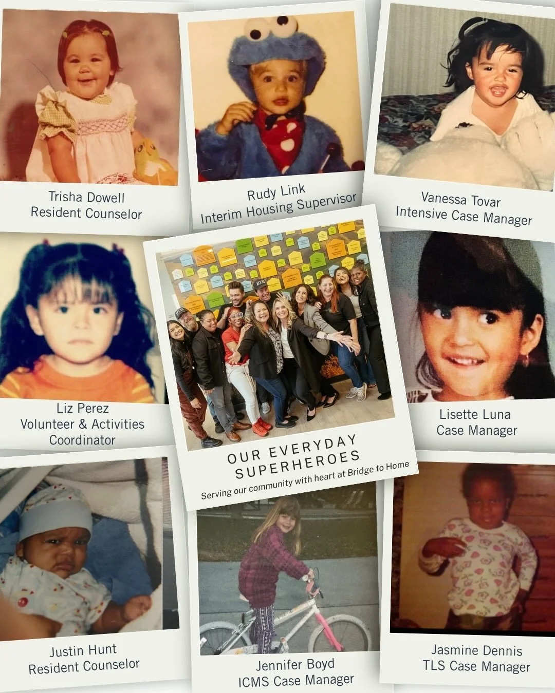 ✨Tiny humans. Big hearts. Life-changing impact. ✨

Before they were case managers, counselors, coordinators, and everyday changemakers&hellip; they were just kids with big hearts and bright futures. 💚

Today, these everyday superheroes help bring ho