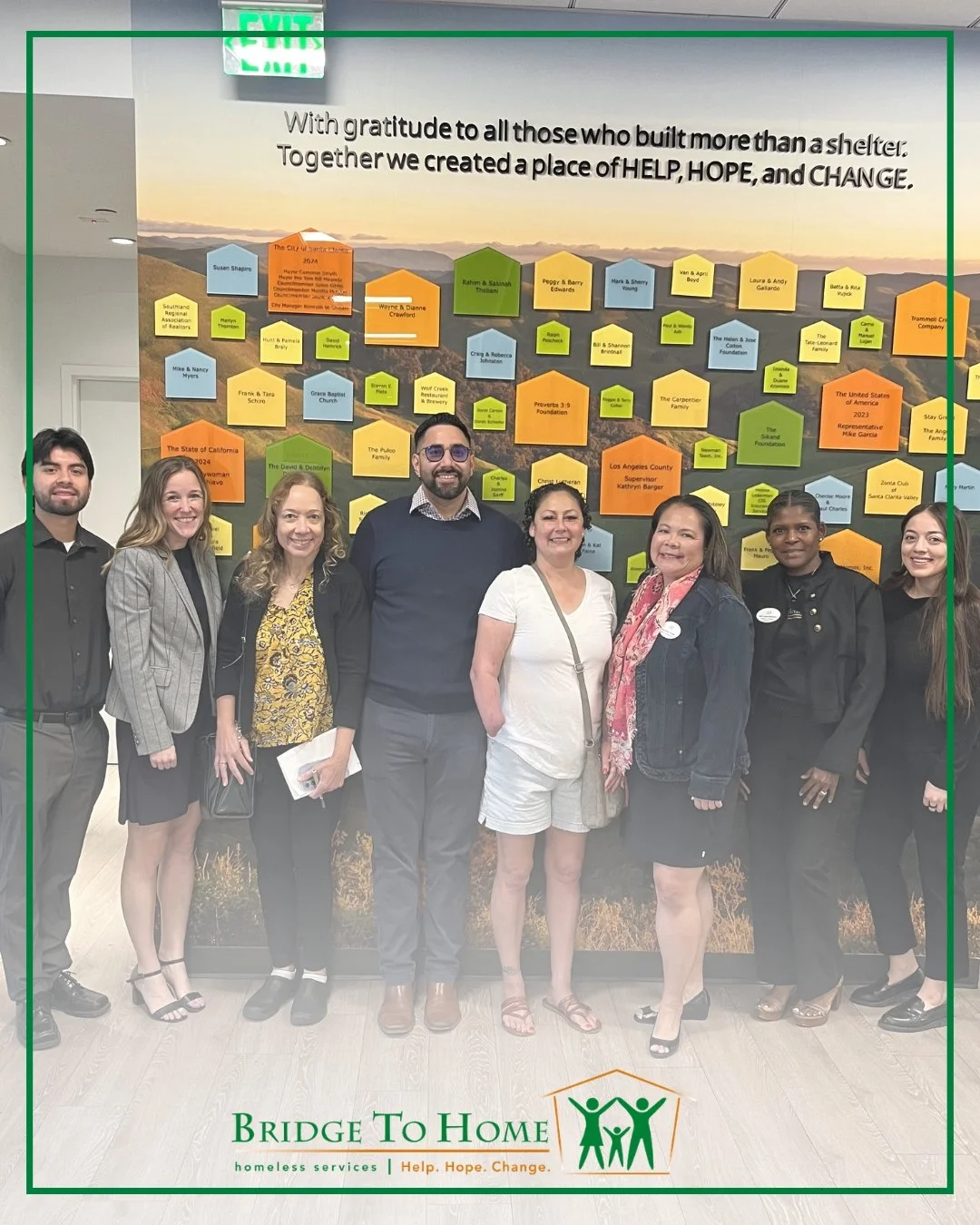 Grateful for the partnerships. Inspired by resilience. 💚

We were honored to welcome representatives from LA County Homeless Services, Housing, and our Social Justice partners, along with the City of Santa Clarita, to Bridge to Home. During their vi