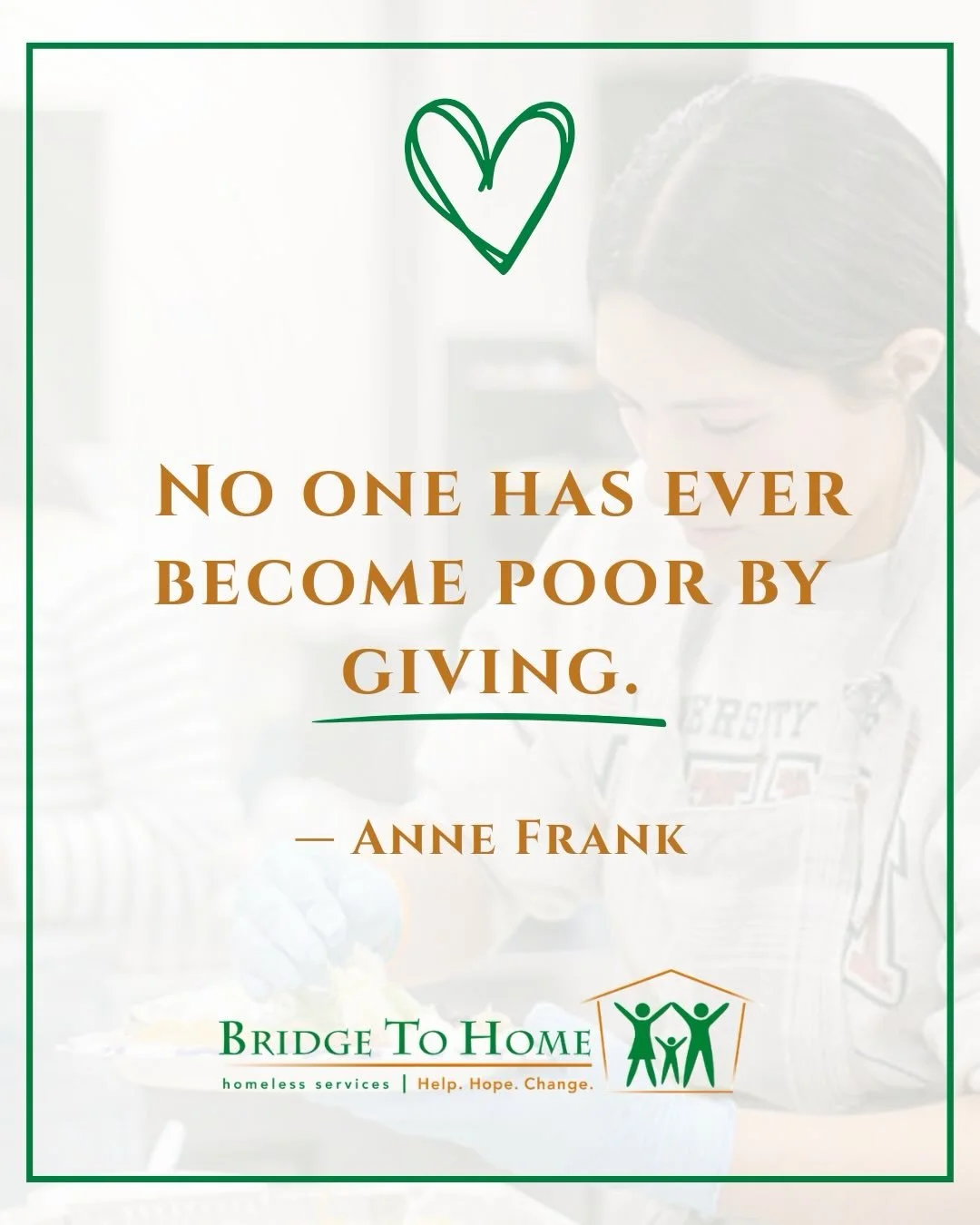 It&rsquo;s all about the heart behind the help. 💚
Volunteers are on our minds this month and always.

From appreciation events to community conversations, we&rsquo;re celebrating the people who show up and make hope possible.

✨ Tell us your favorit