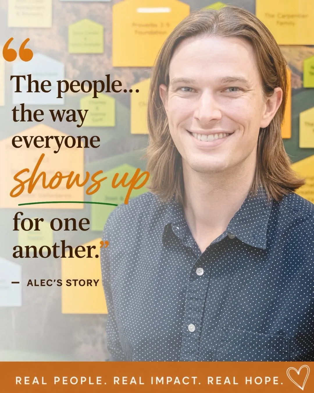 (2/3) ✨Called to Serve✨

For Alec, it started with a moment.

Sitting at his first Soup for the Soul event, listening to stories from residents. He knew this was something special!

A place where people don&rsquo;t just talk about helping&hellip;
the