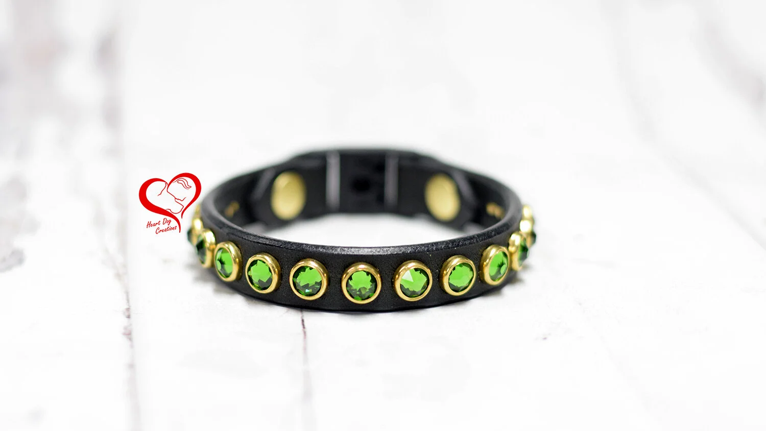 Cat Collar "The Desi Style" with EXTRA Snug Crystal Placement