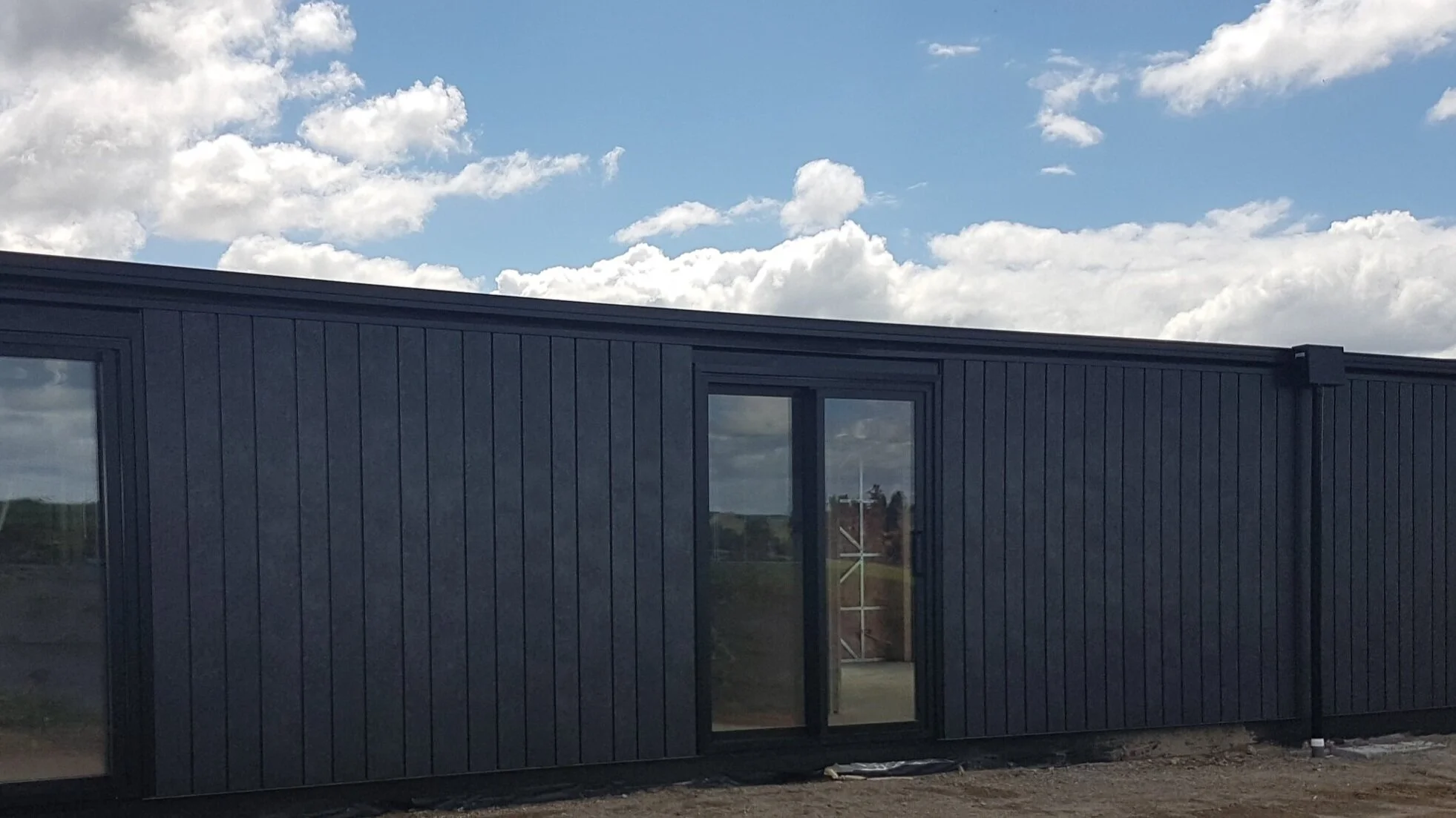 Corten Lux Steel Interlocking Panels - Random sizing
