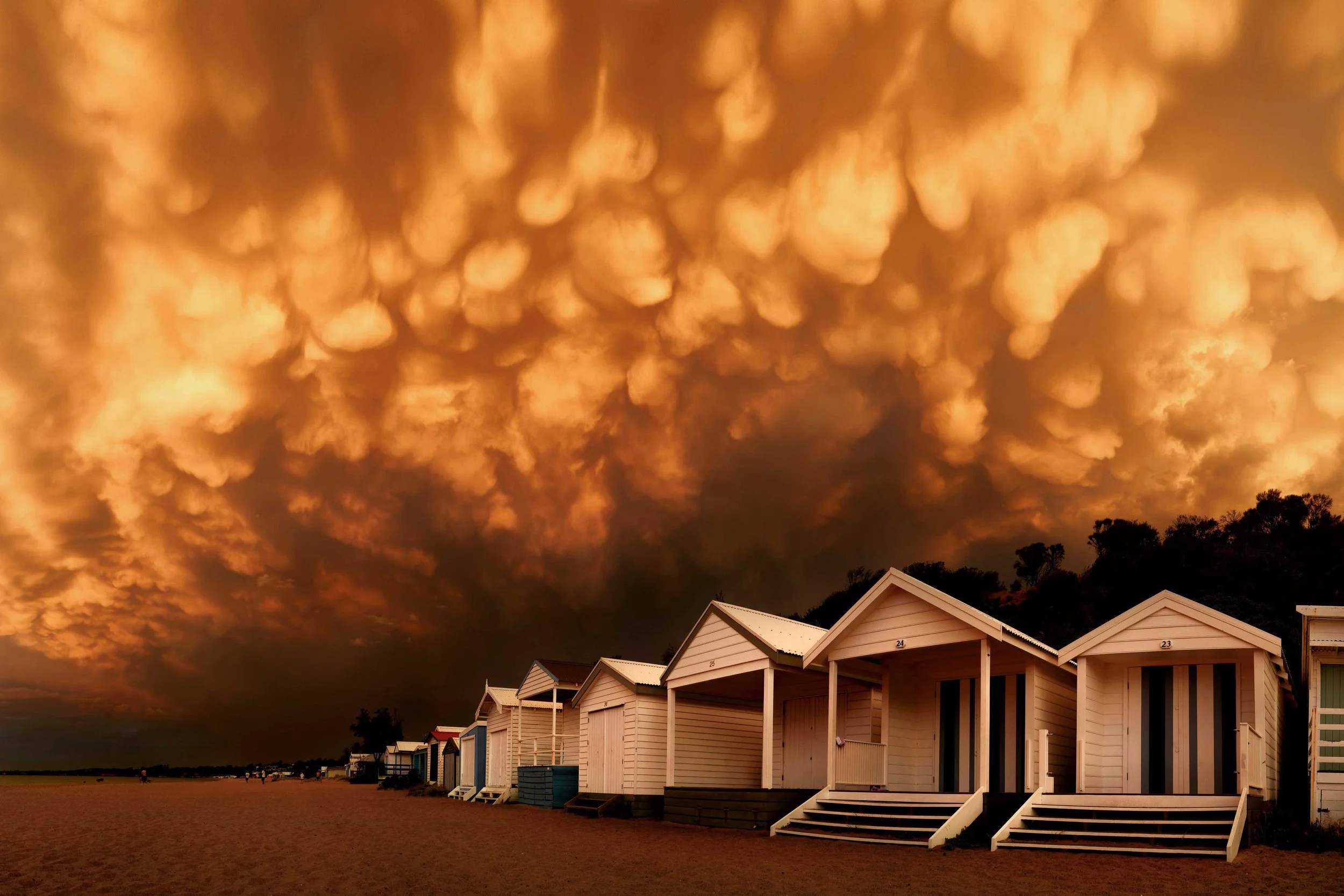 Mammatus Clouds Mount Martha